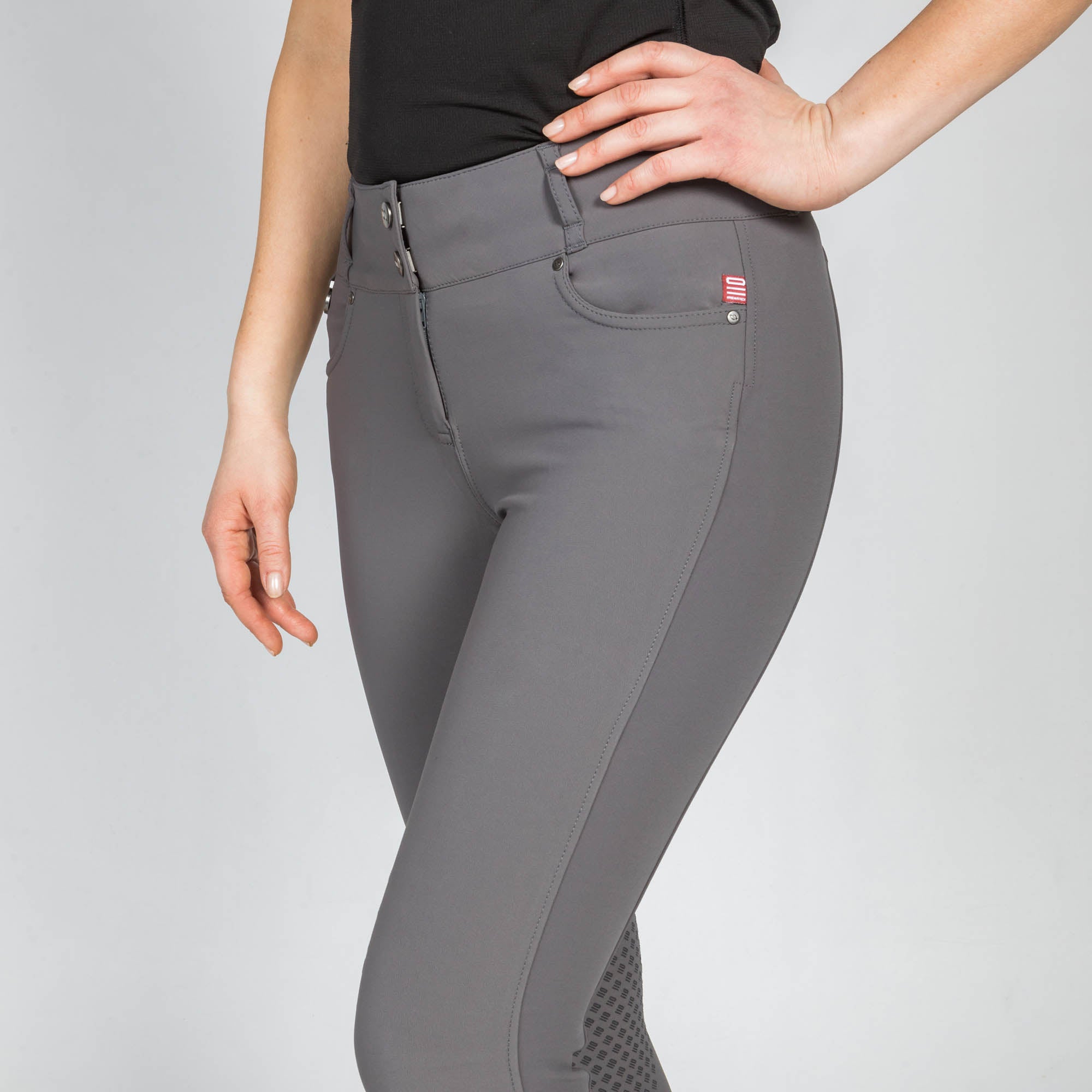 "Julia" W's FS Riding Breeches - Grey