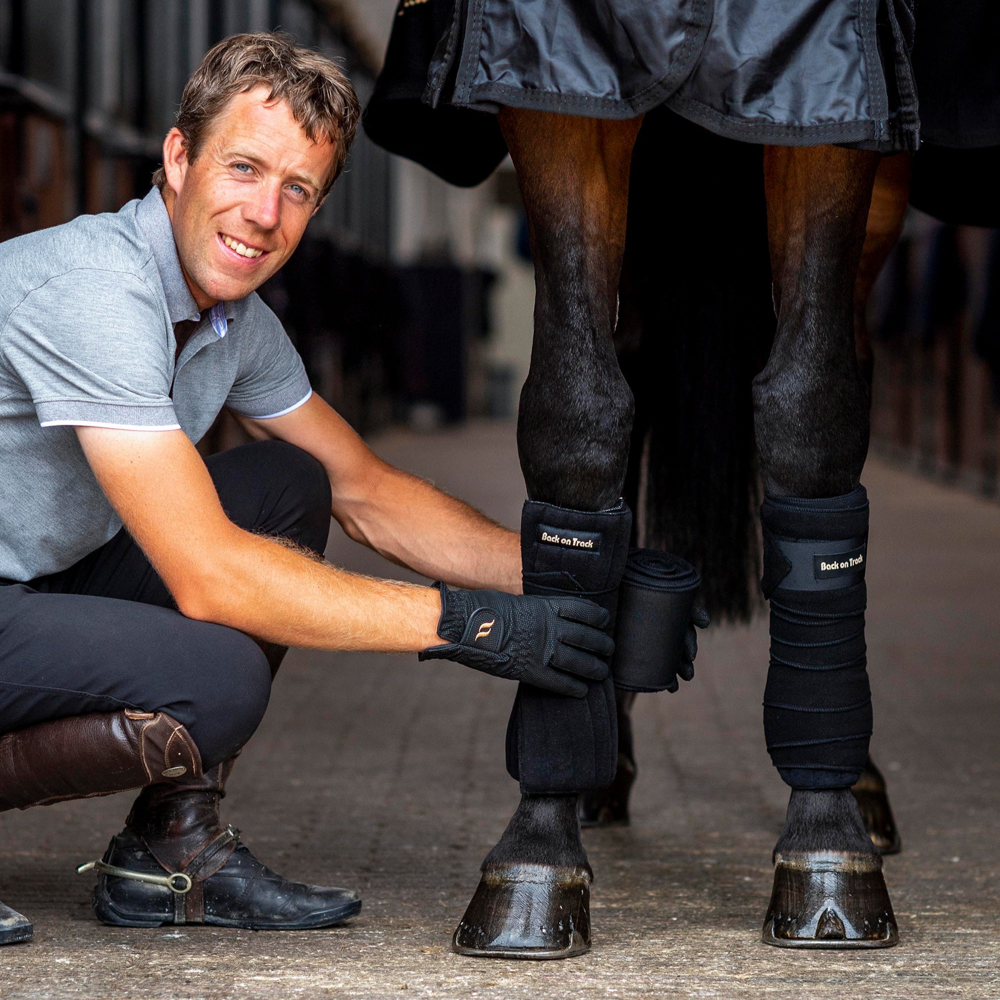 Fleece Bandages Black