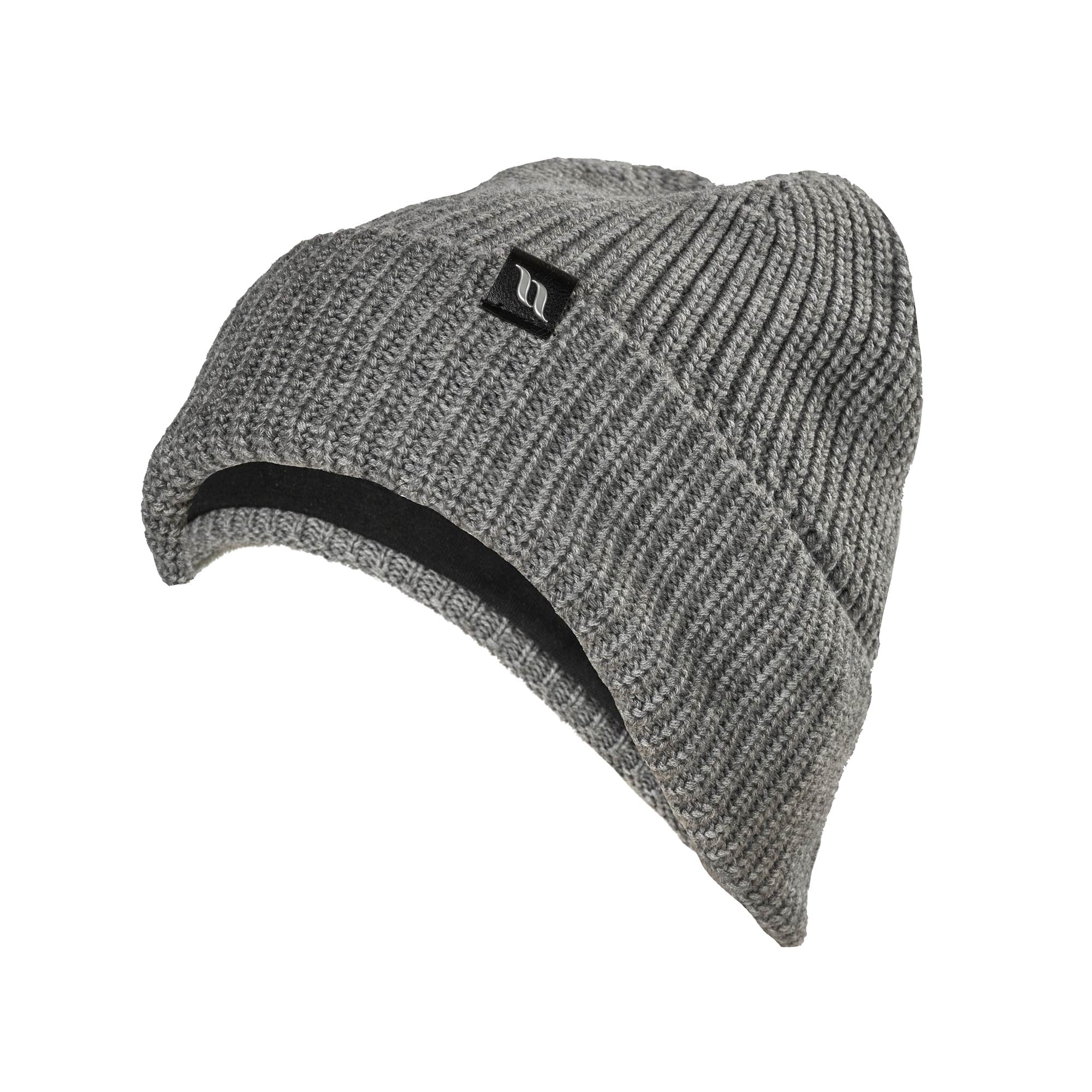 "Ava" wool blend beanie with cuff