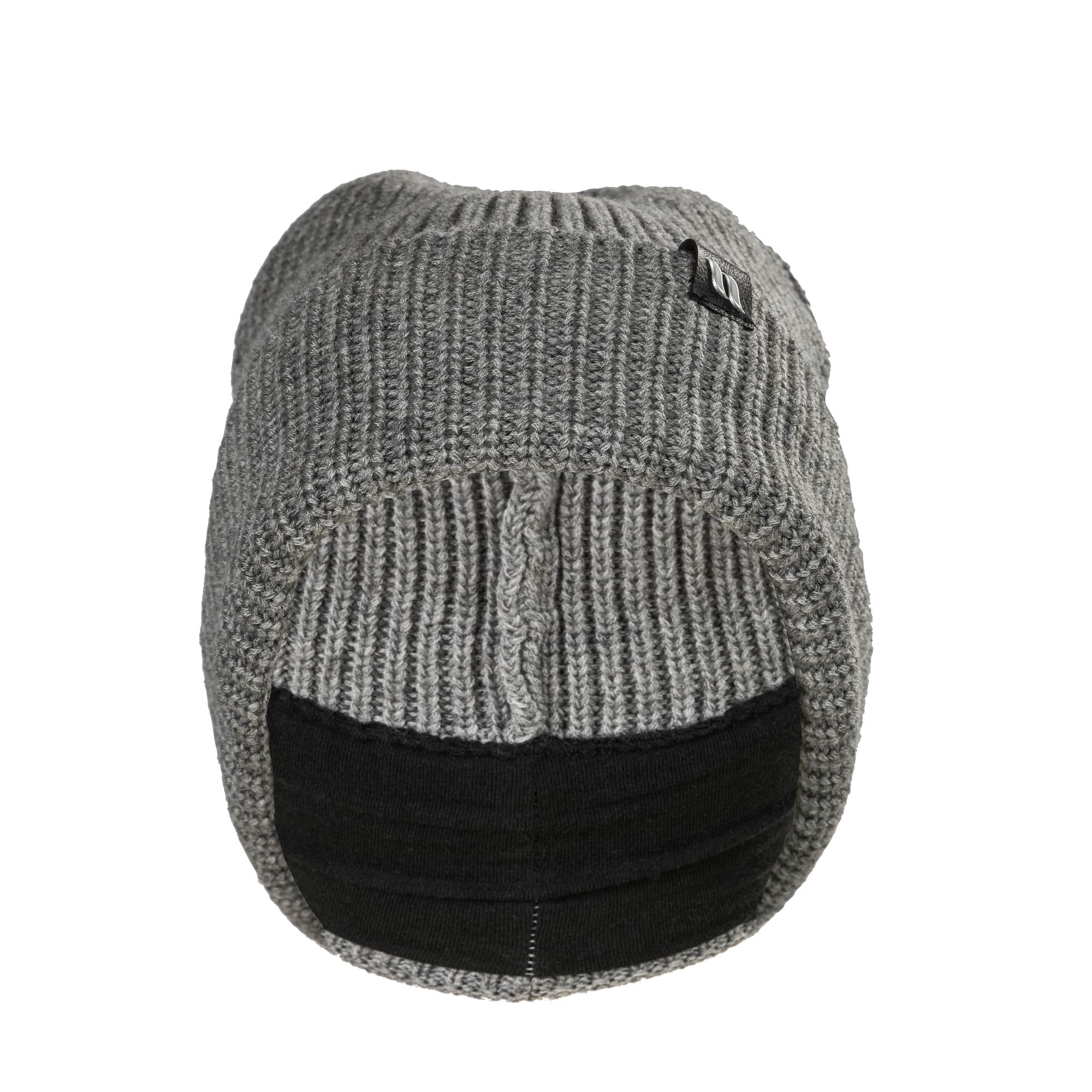 "Ava" wool blend beanie with cuff