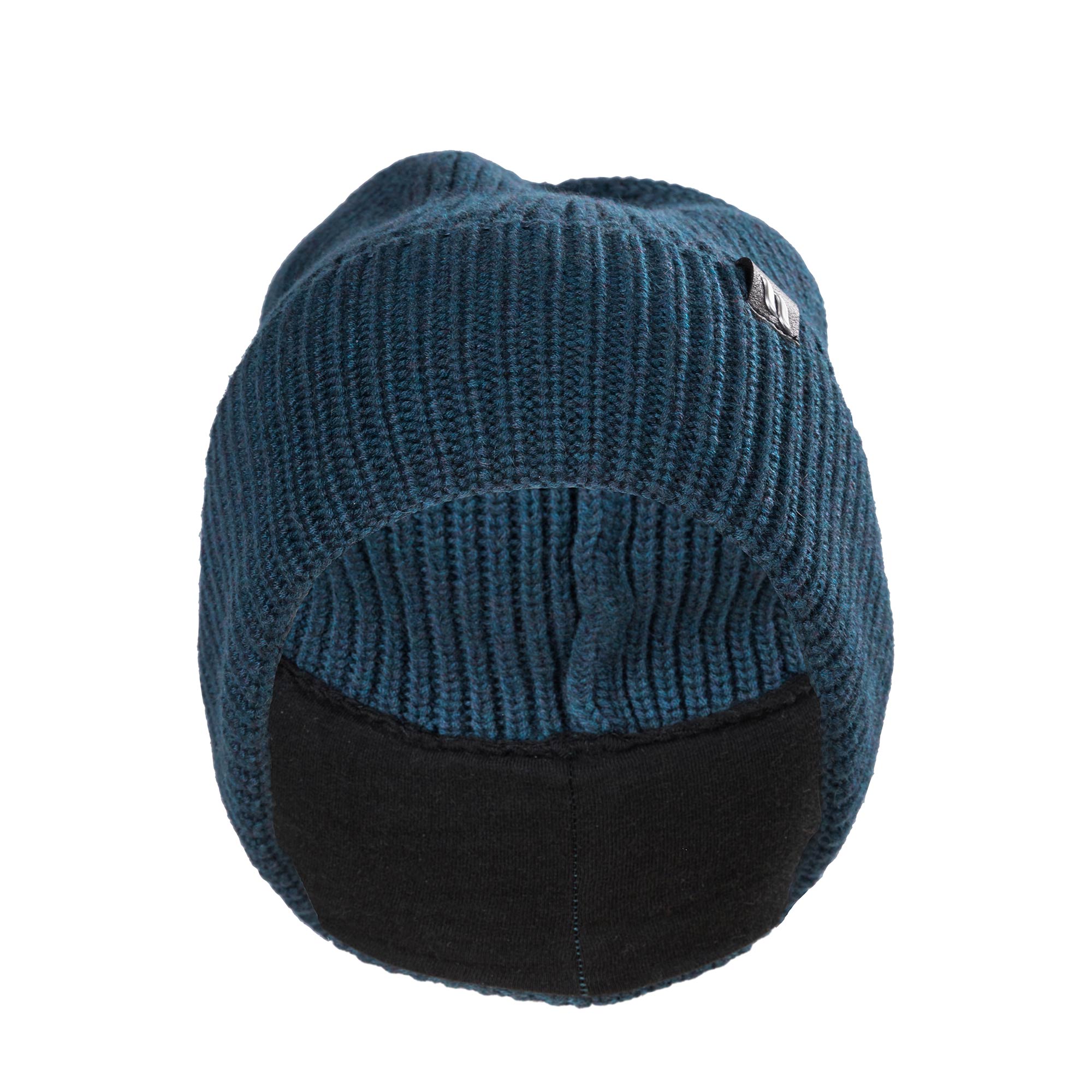 "Ava" wool blend beanie with cuff