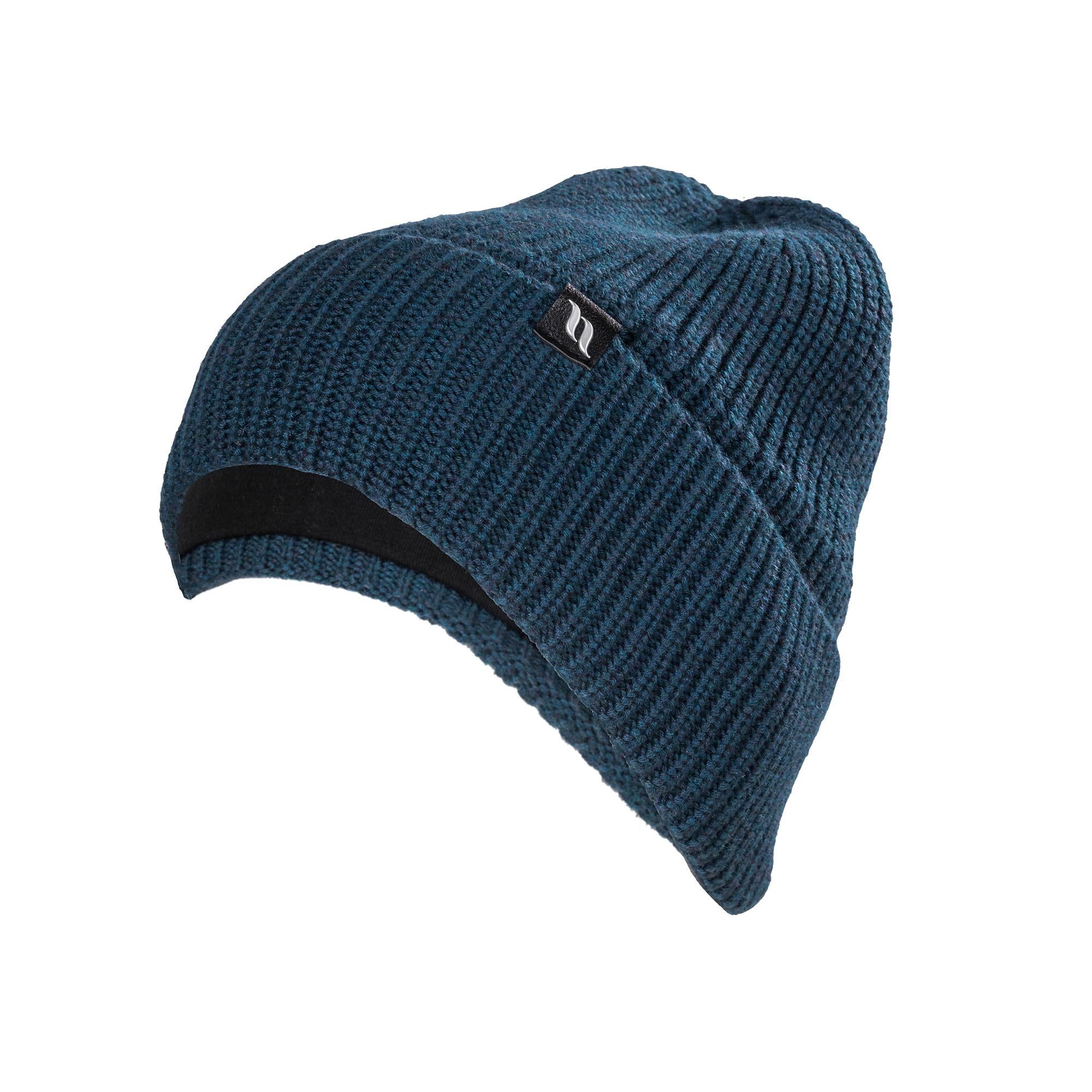 "Ava" wool blend beanie with cuff