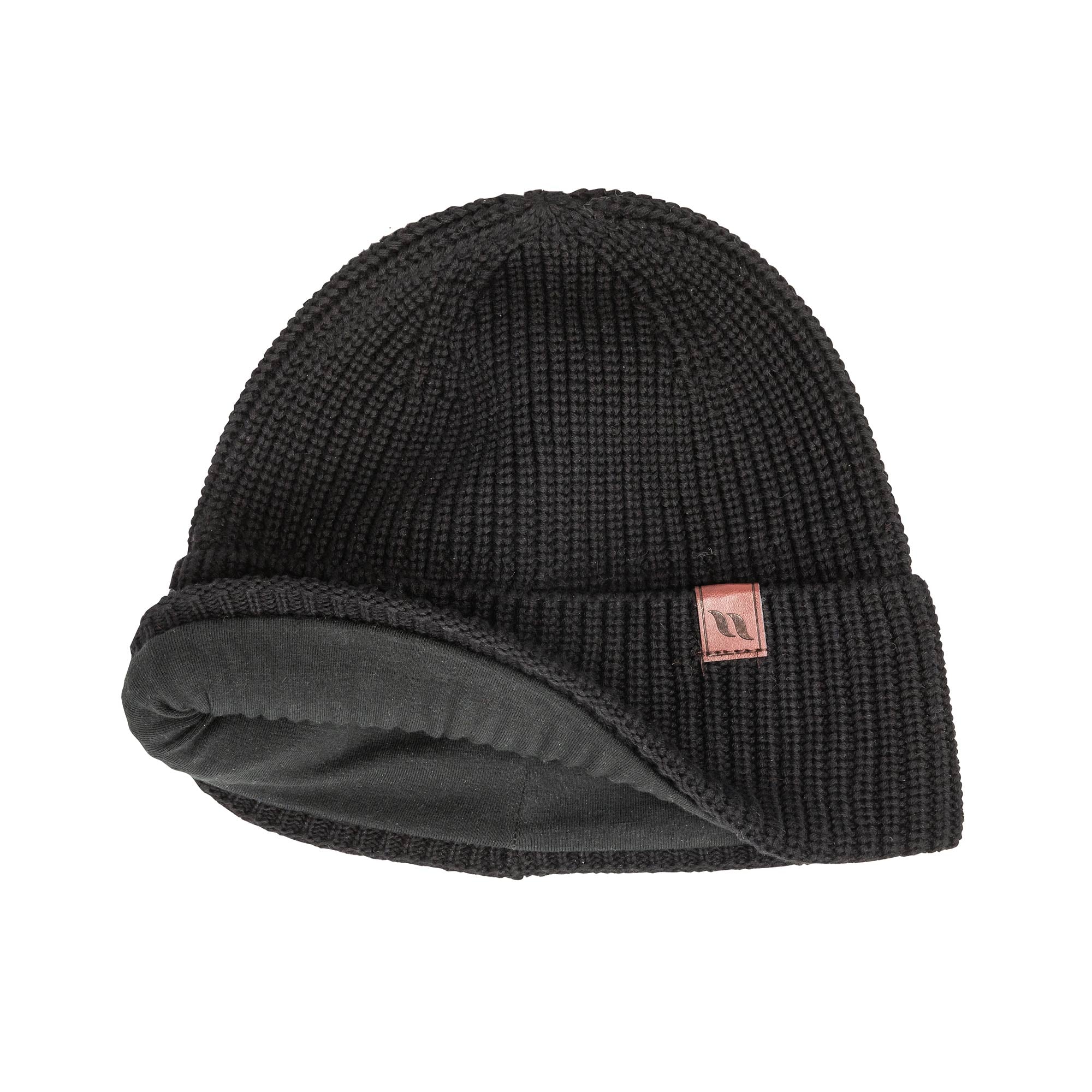 "Mason" cotton beanie with cuff