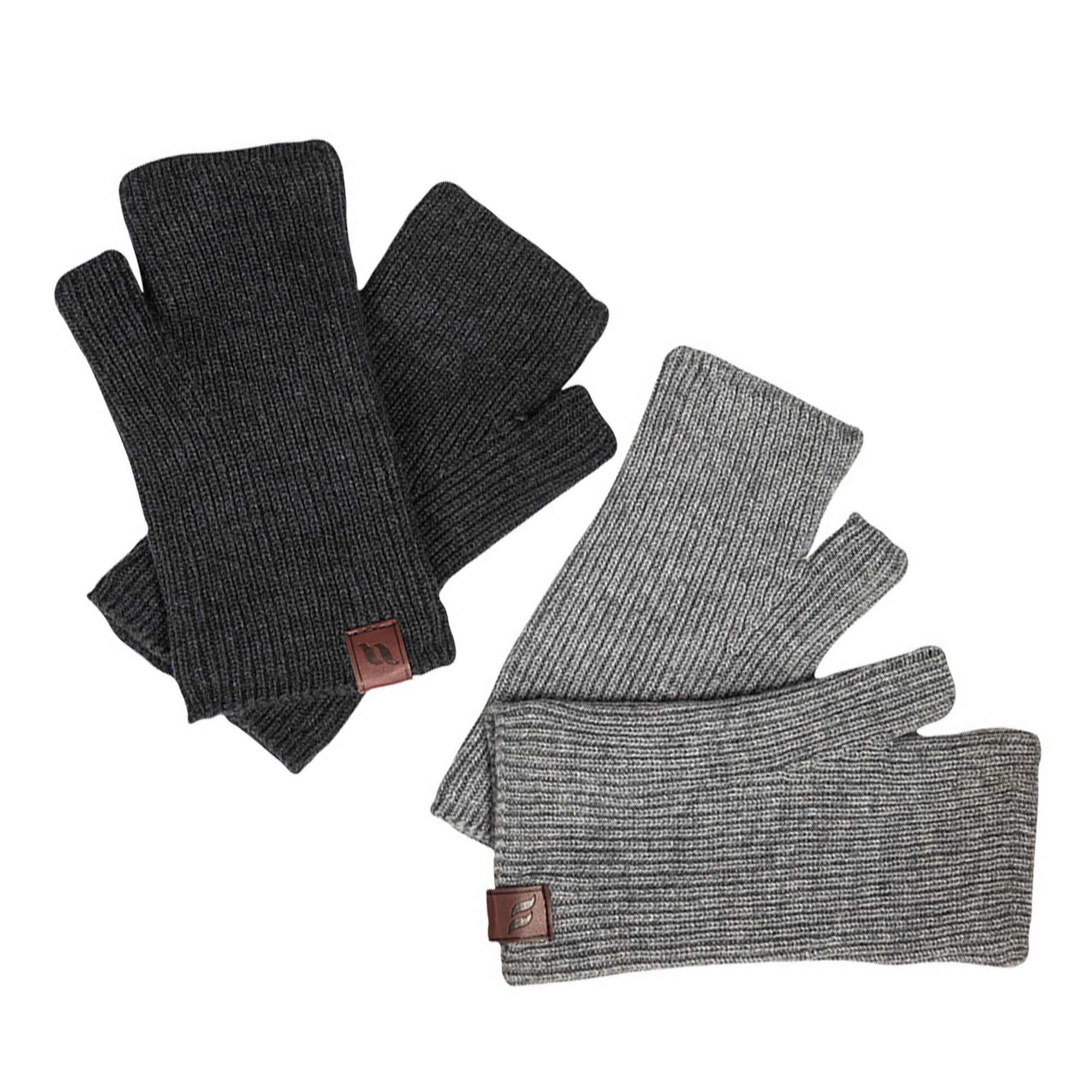 "Ash" knitted wrist gaiters