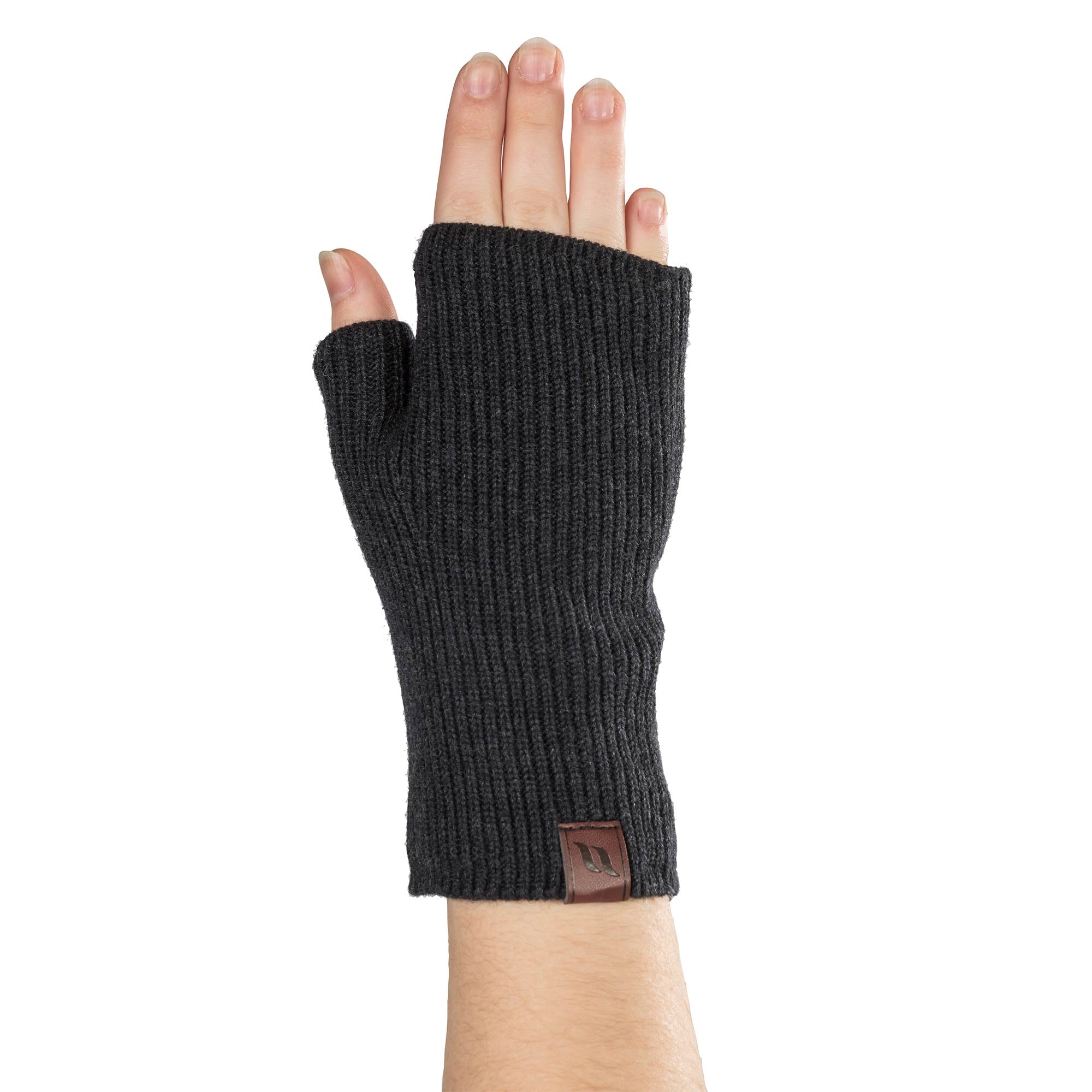"Ash" knitted wrist gaiters