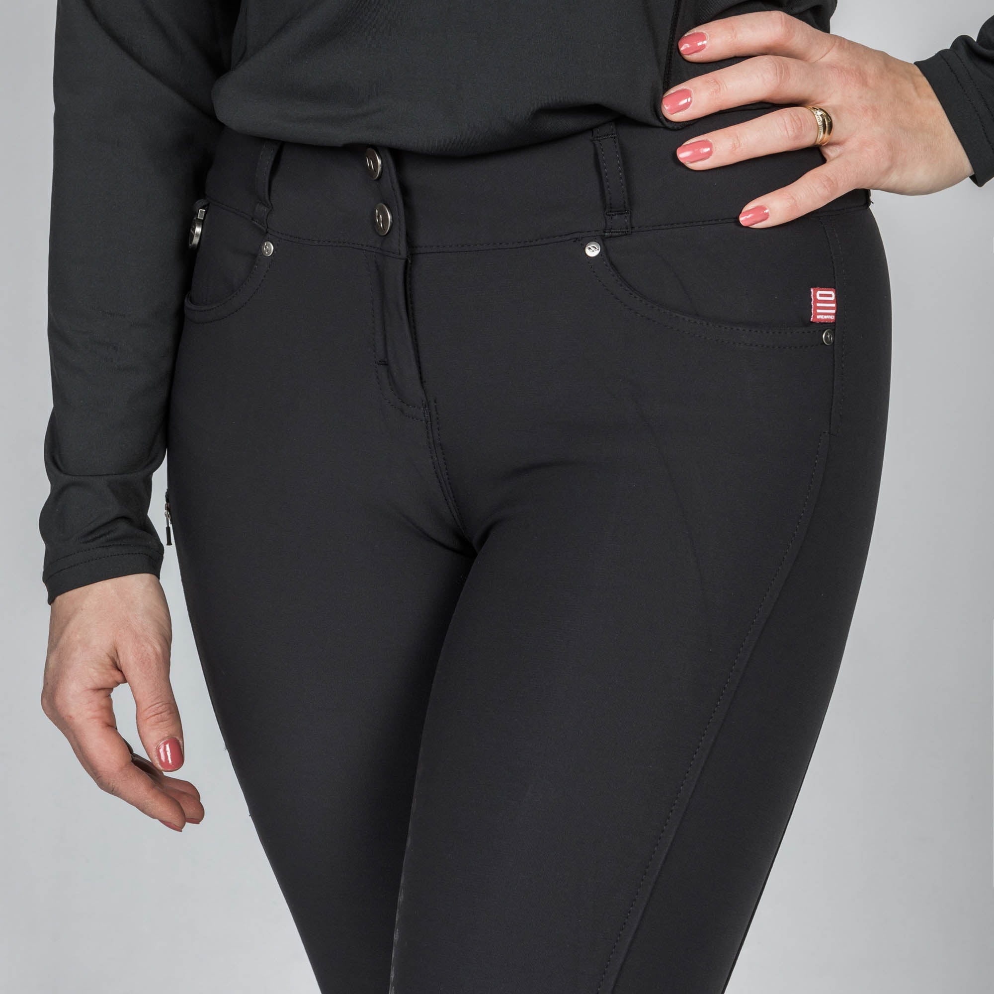 "Julia" W's KS Riding Breeches - Black