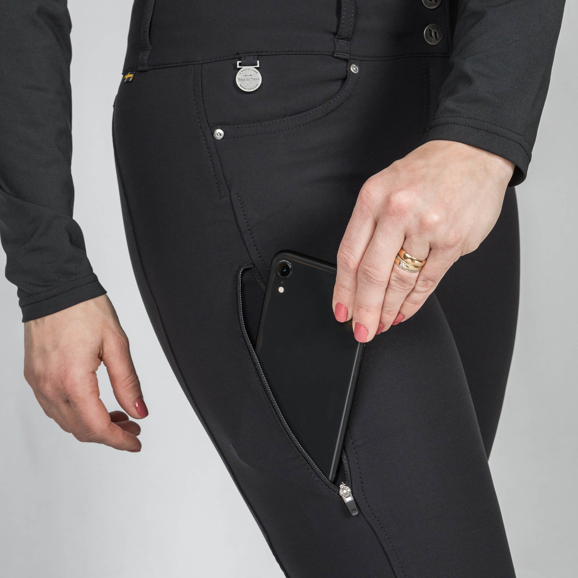 "Julia" W's KS Riding Breeches - Black