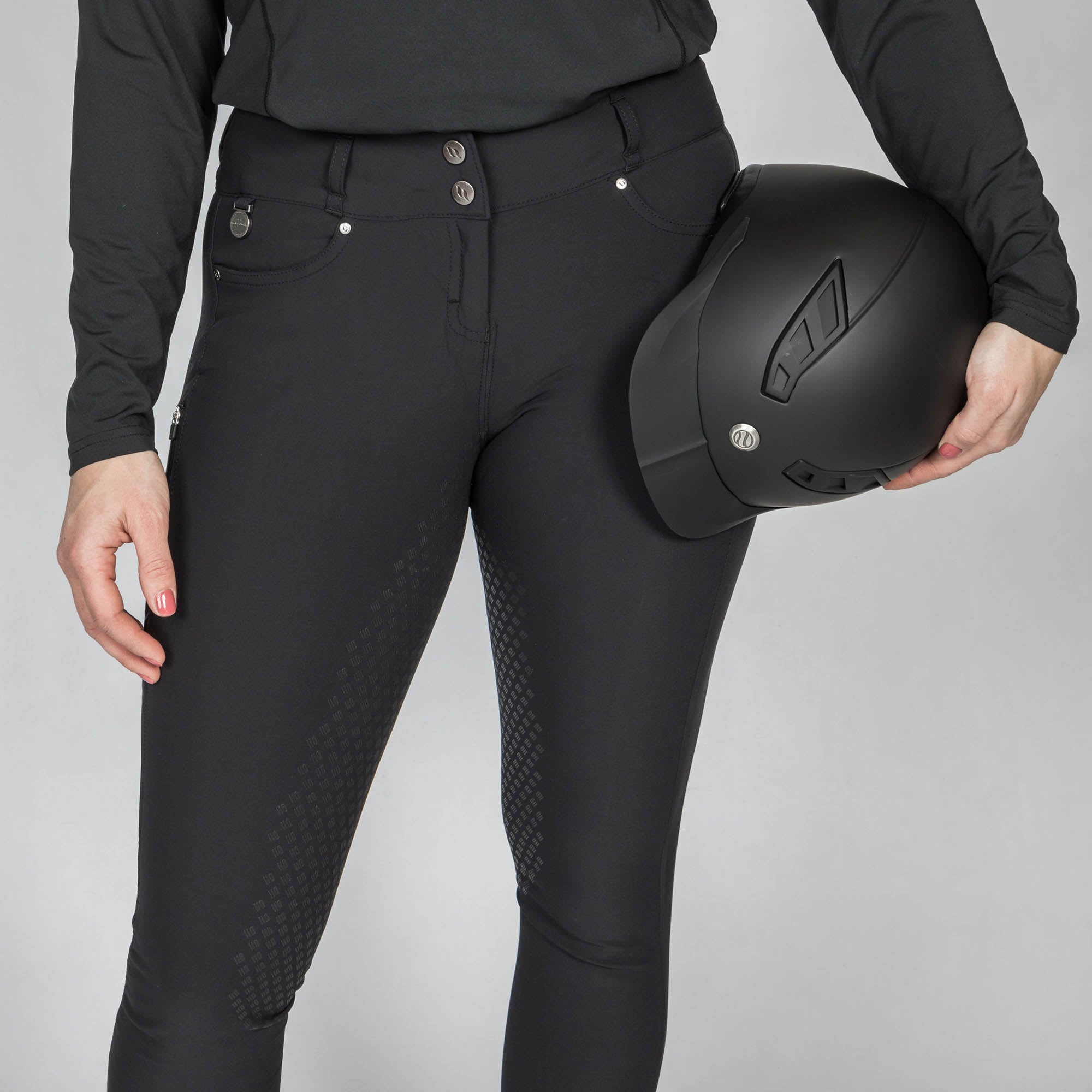 "Julia" W's FS Riding Breeches - Black