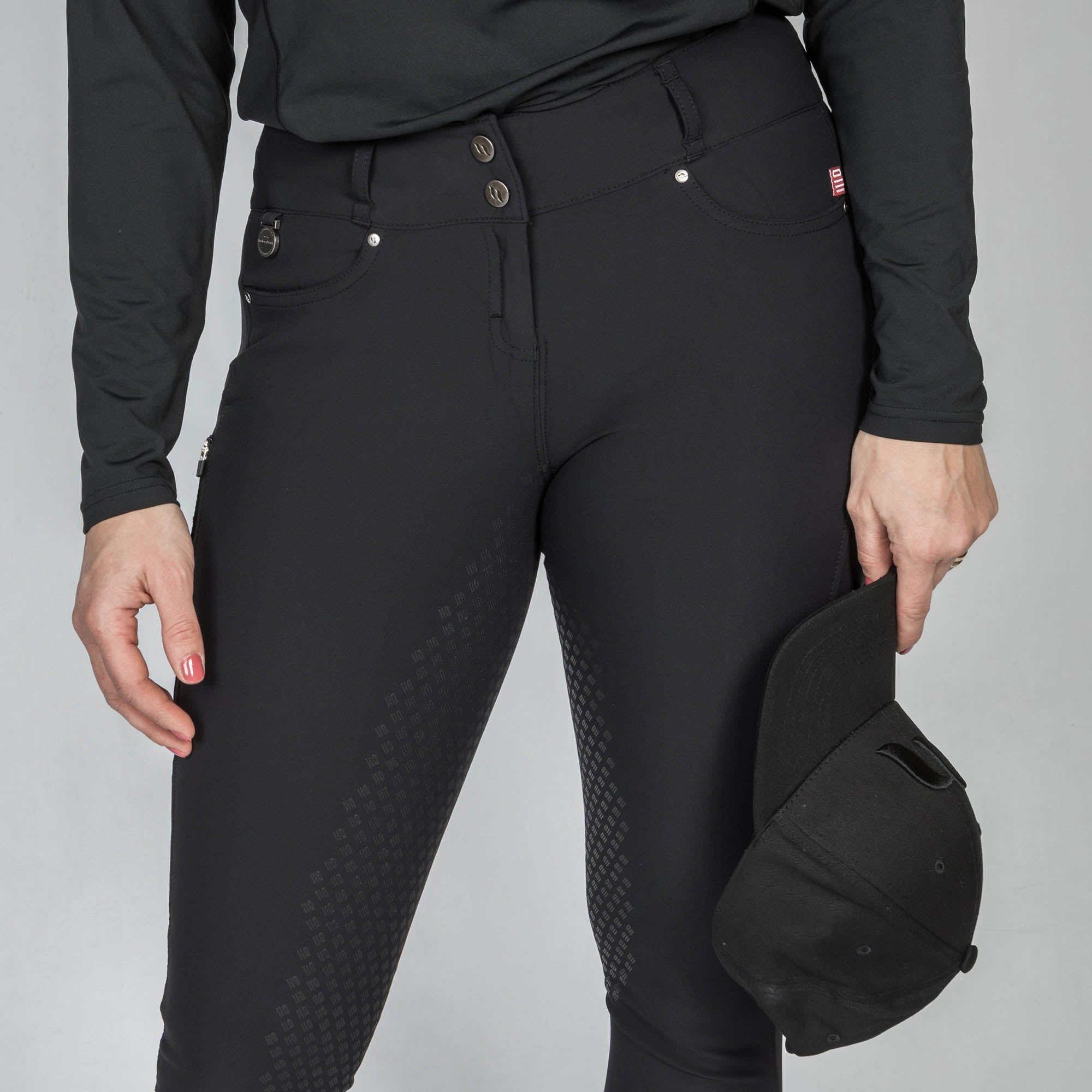 "Julia" W's FS Riding Breeches - Black
