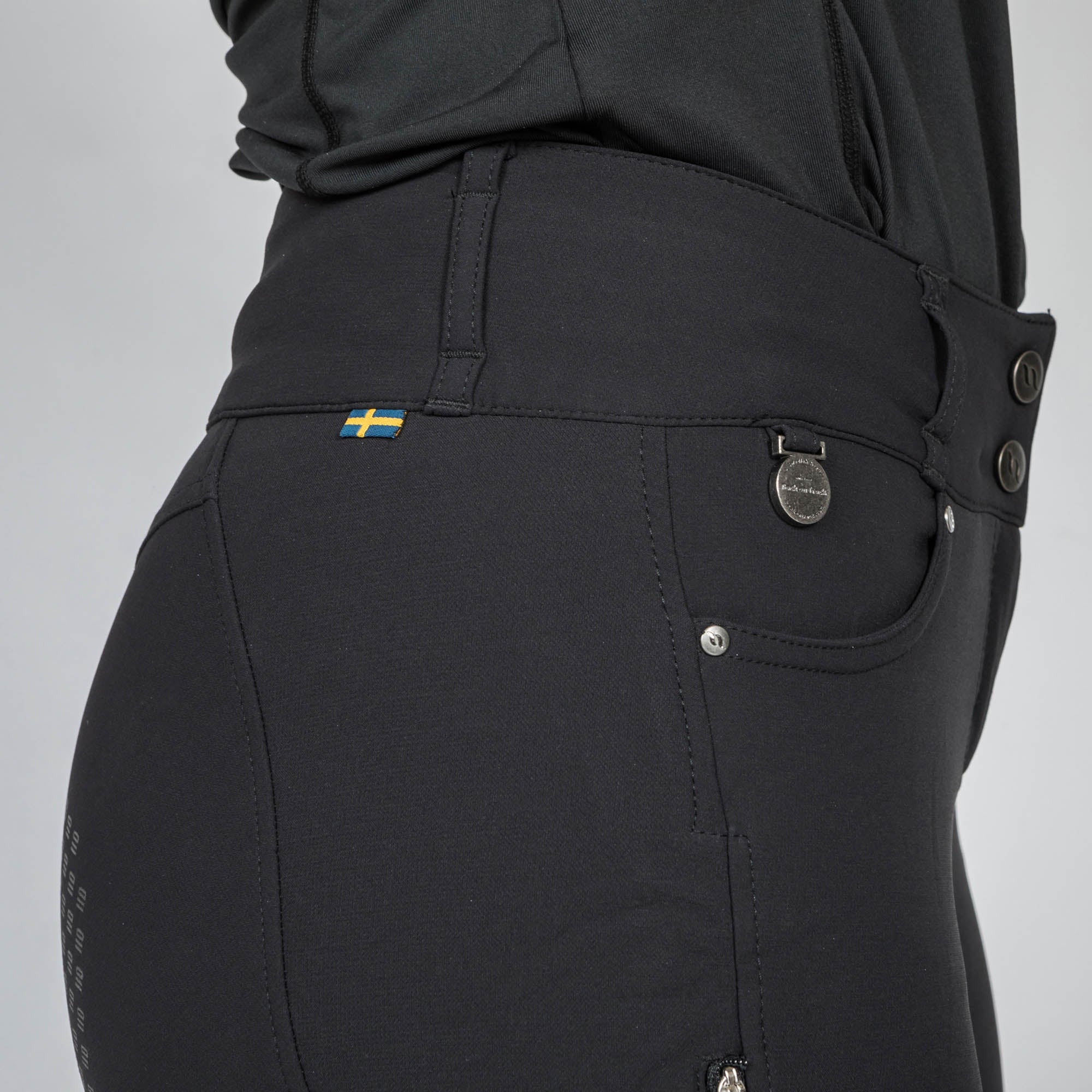 "Julia" W's FS Riding Breeches - Black