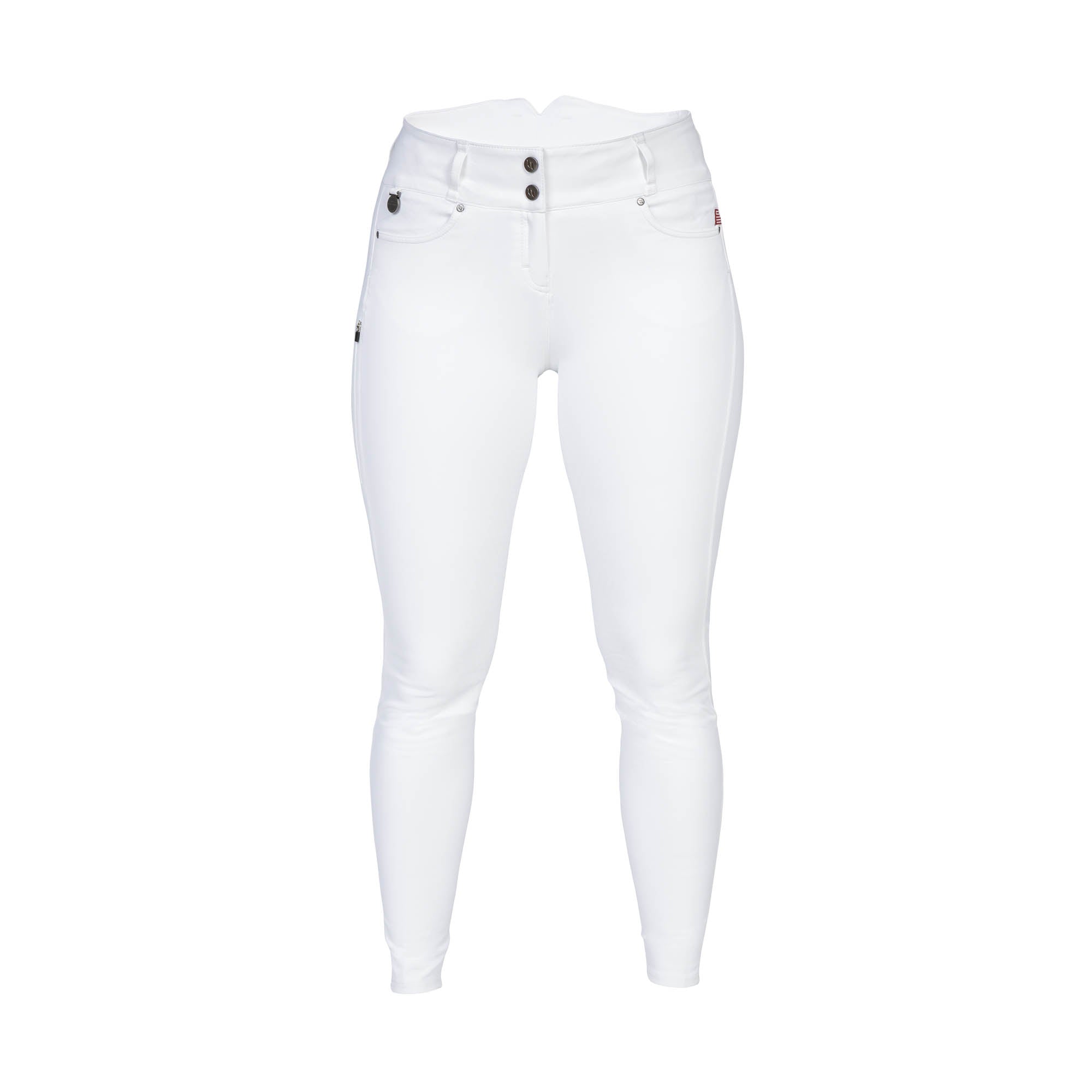 "Julia" W's FS Riding Breeches - White