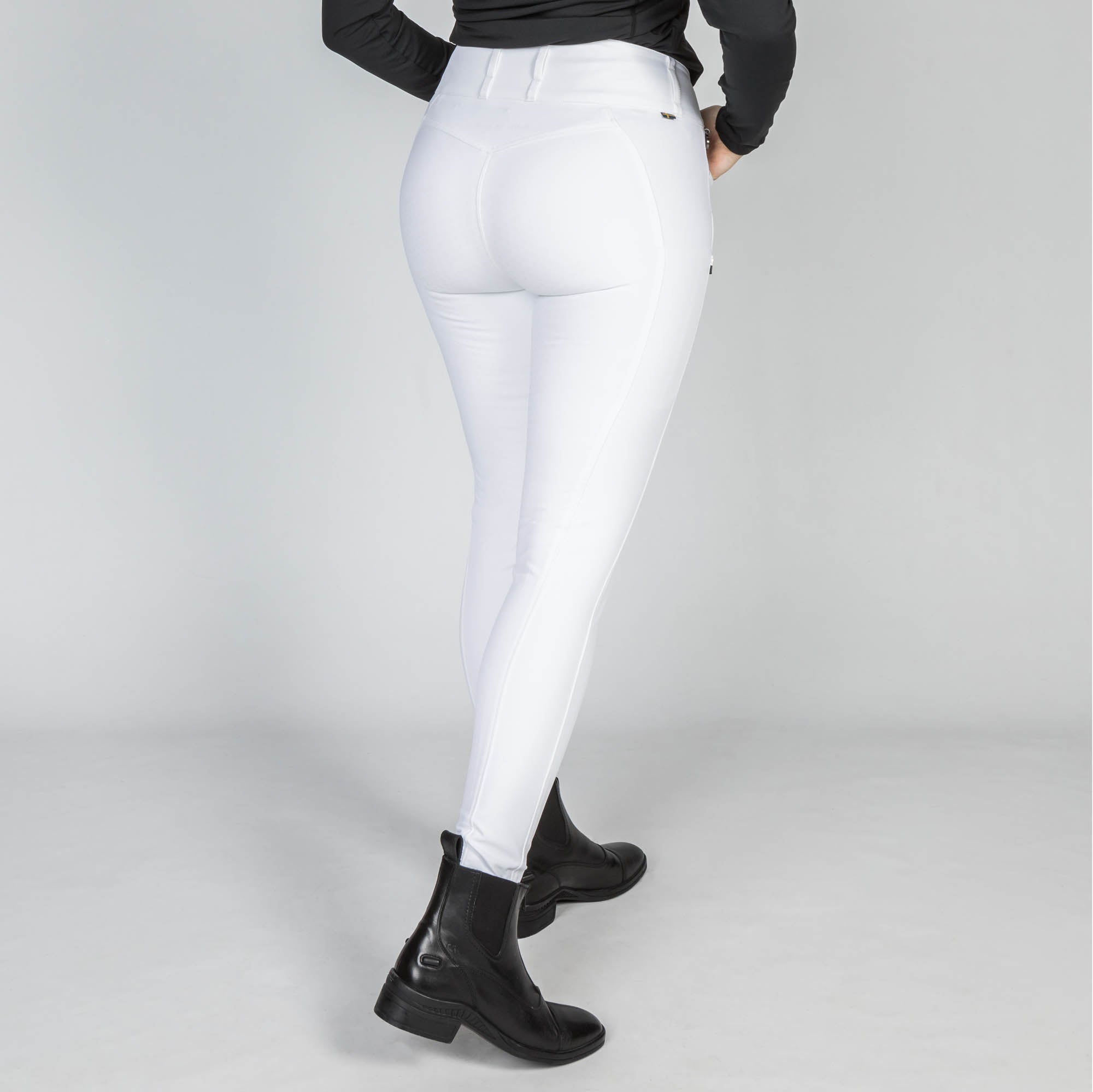 "Julia" W's FS Riding Breeches - White