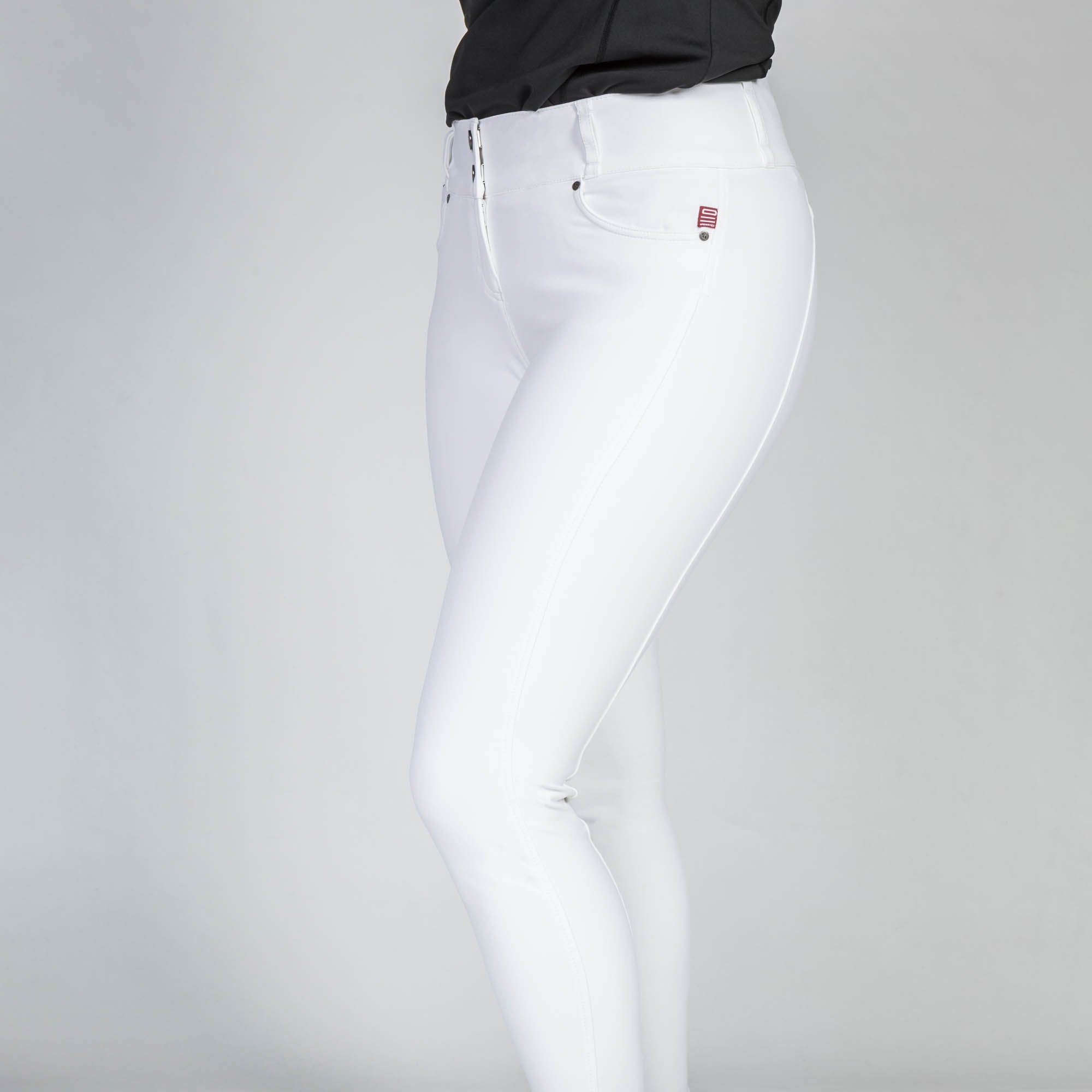 "Julia" W's FS Riding Breeches - White