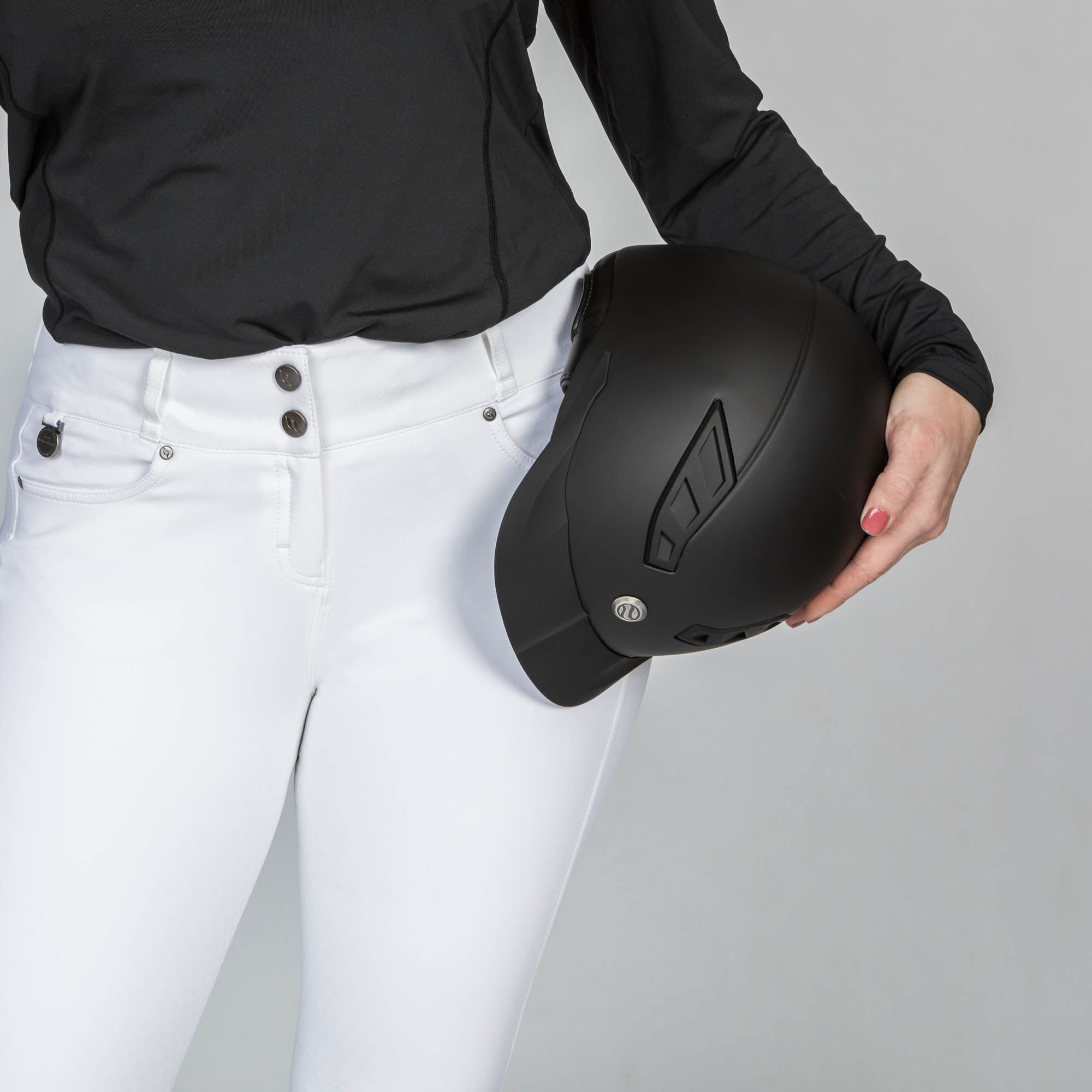 "Julia" W's FS Riding Breeches - White