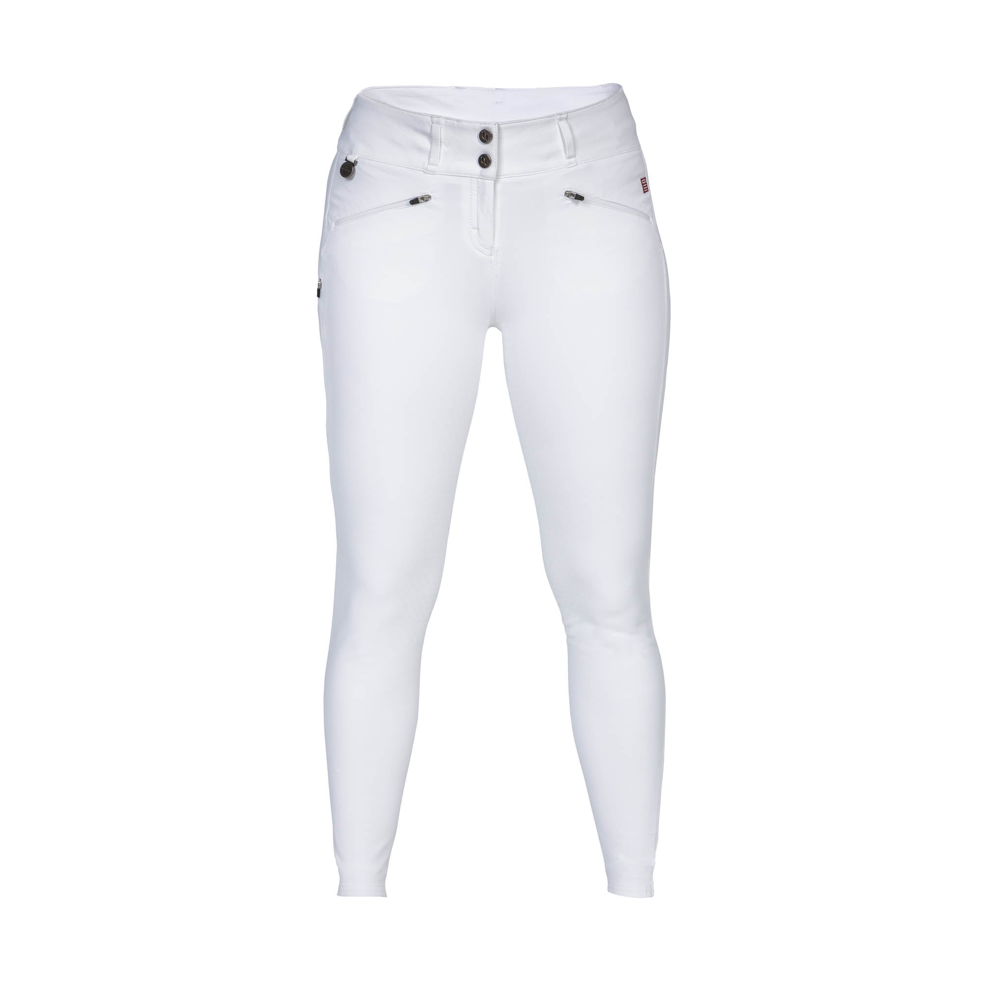 "Katie" W's FS Riding Breeches - White