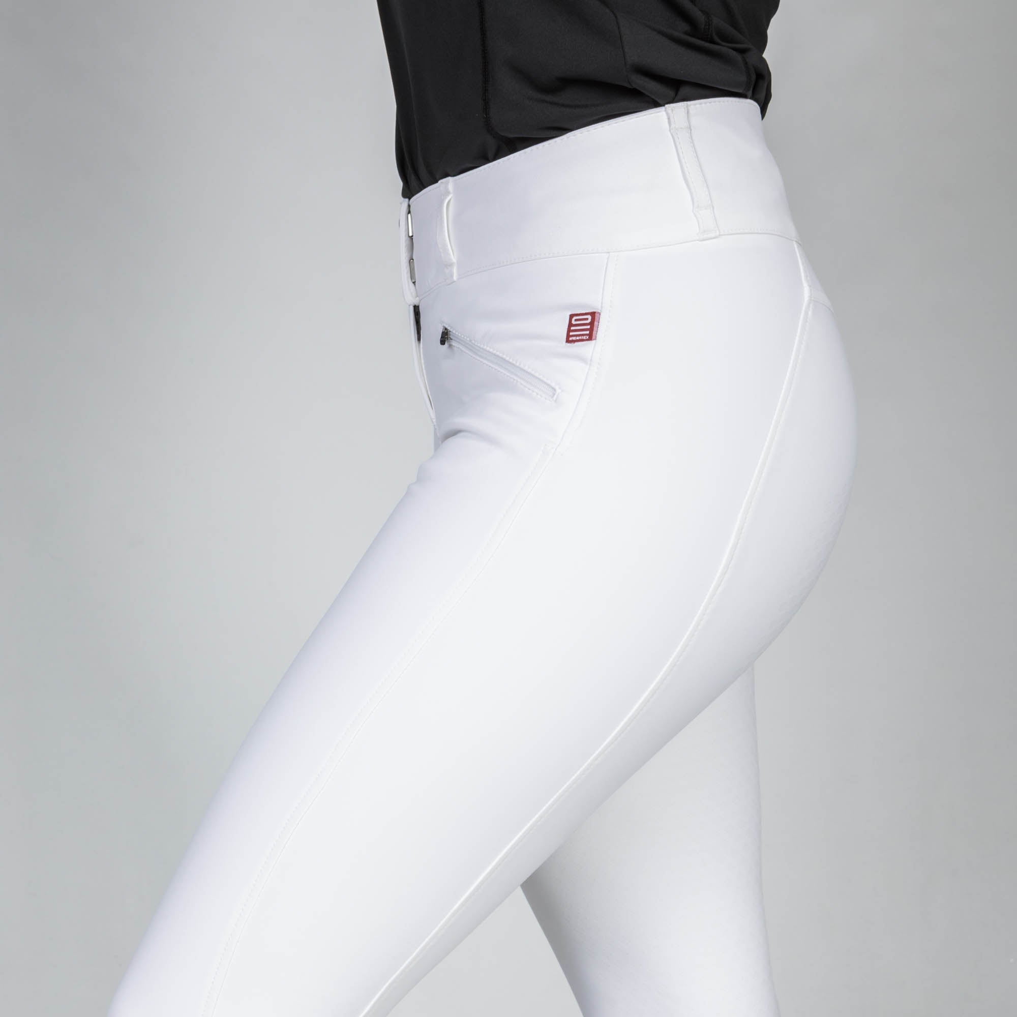 "Katie" W's FS Riding Breeches - White