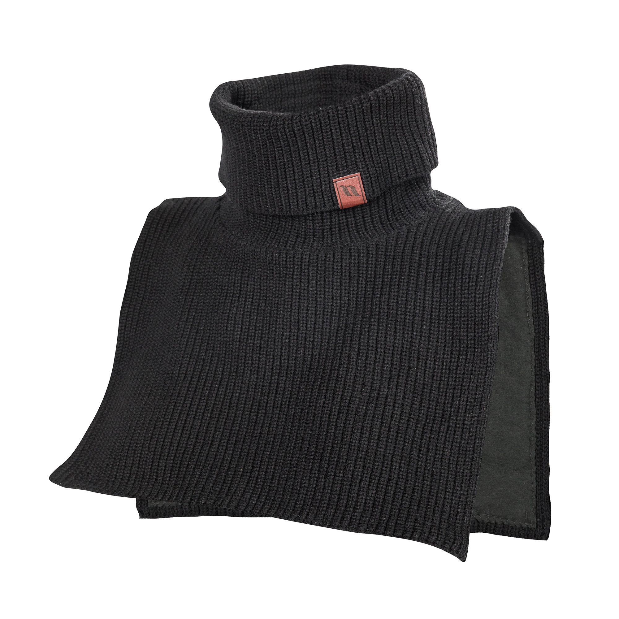 "Blair" turtleneck cotton collar