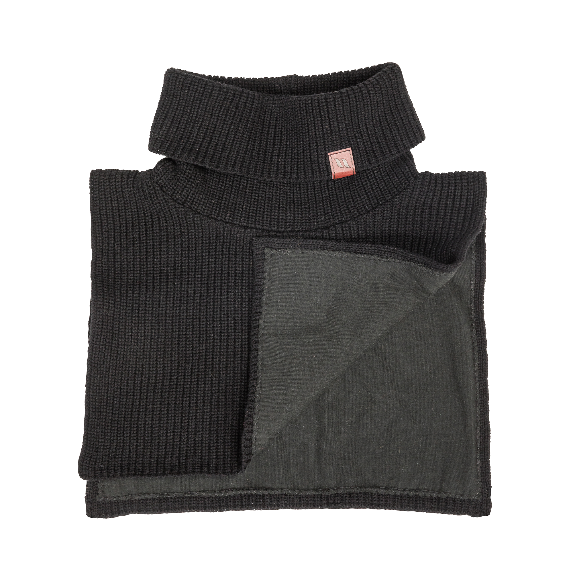 "Blair" turtleneck cotton collar