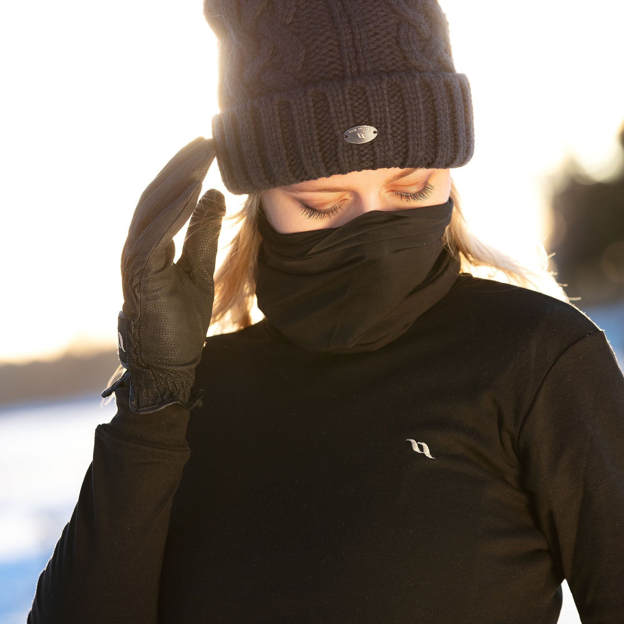 Per4mance Funktionsscarf , Svart - Back on Track Sverige (5300123173019)