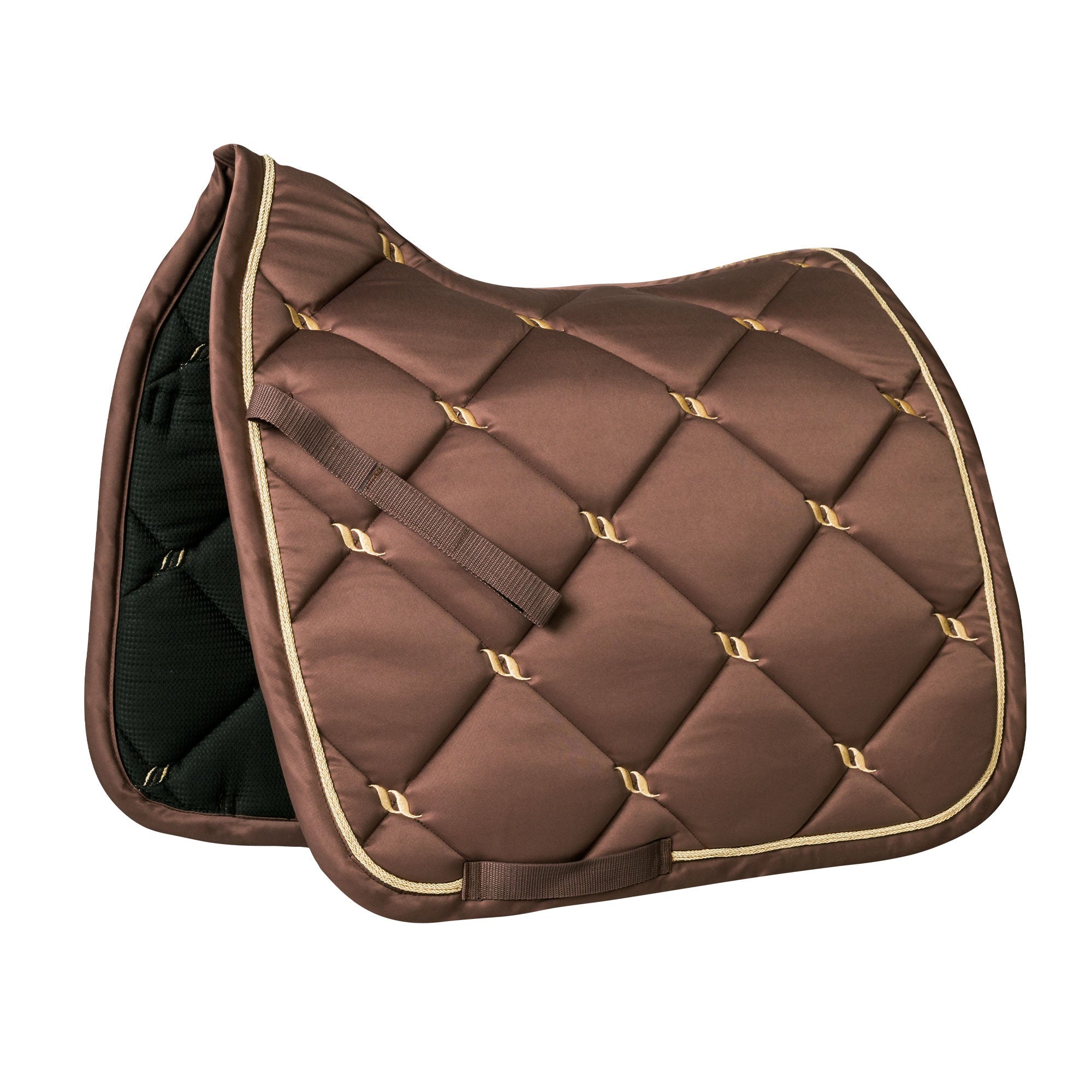 "Nights Collection" Saddle Pad Dressage Coffee