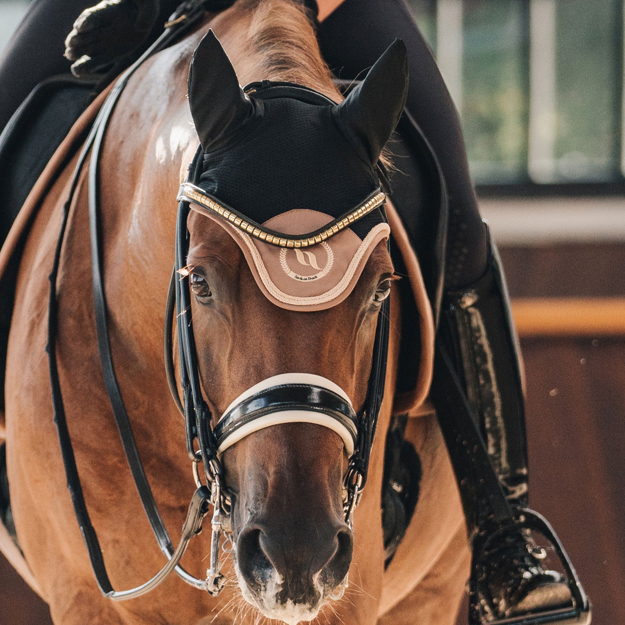 "Nights Collection" Horse Bonnet Nougat