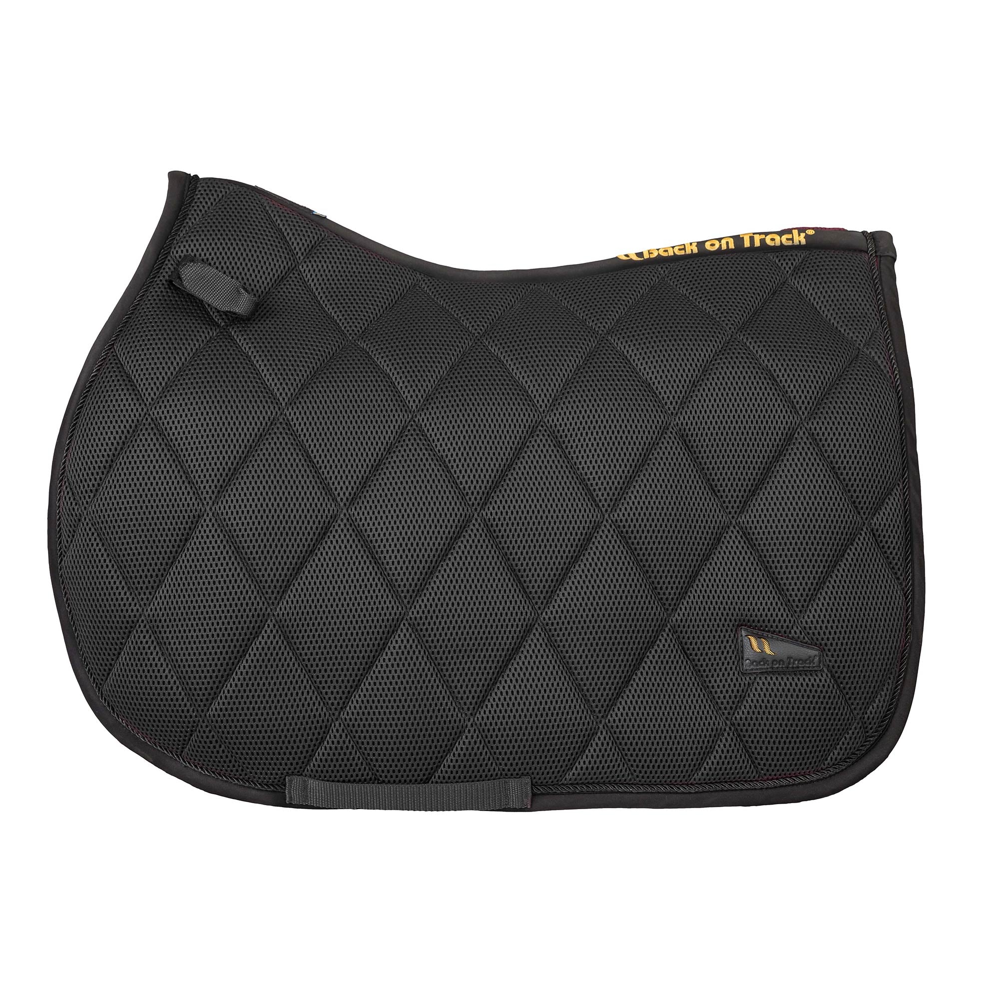 "AirFlow" Saddle Pad 3D Mesh Jumping - Black