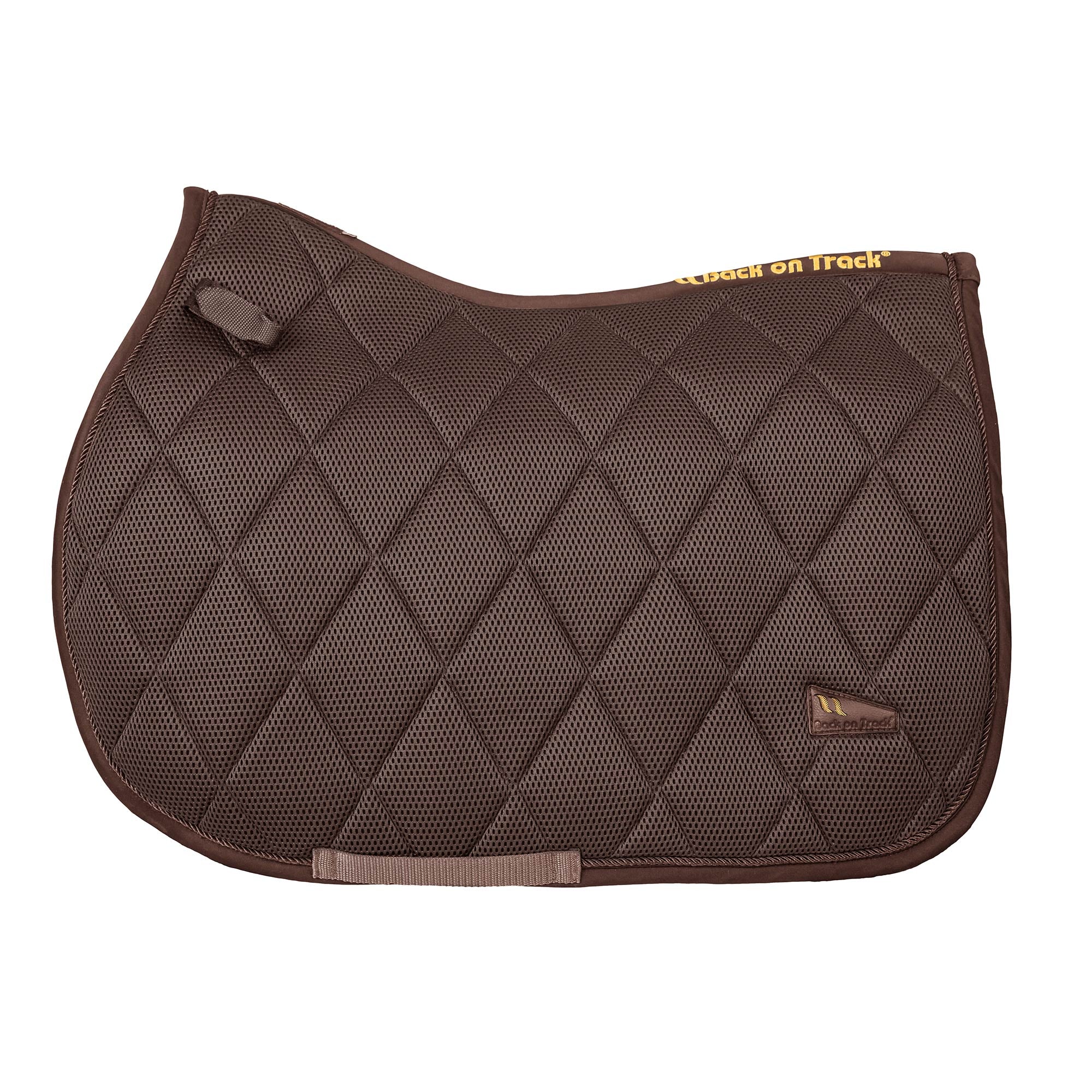 "AirFlow" Saddle Pad 3D Mesh Jumping - Brown