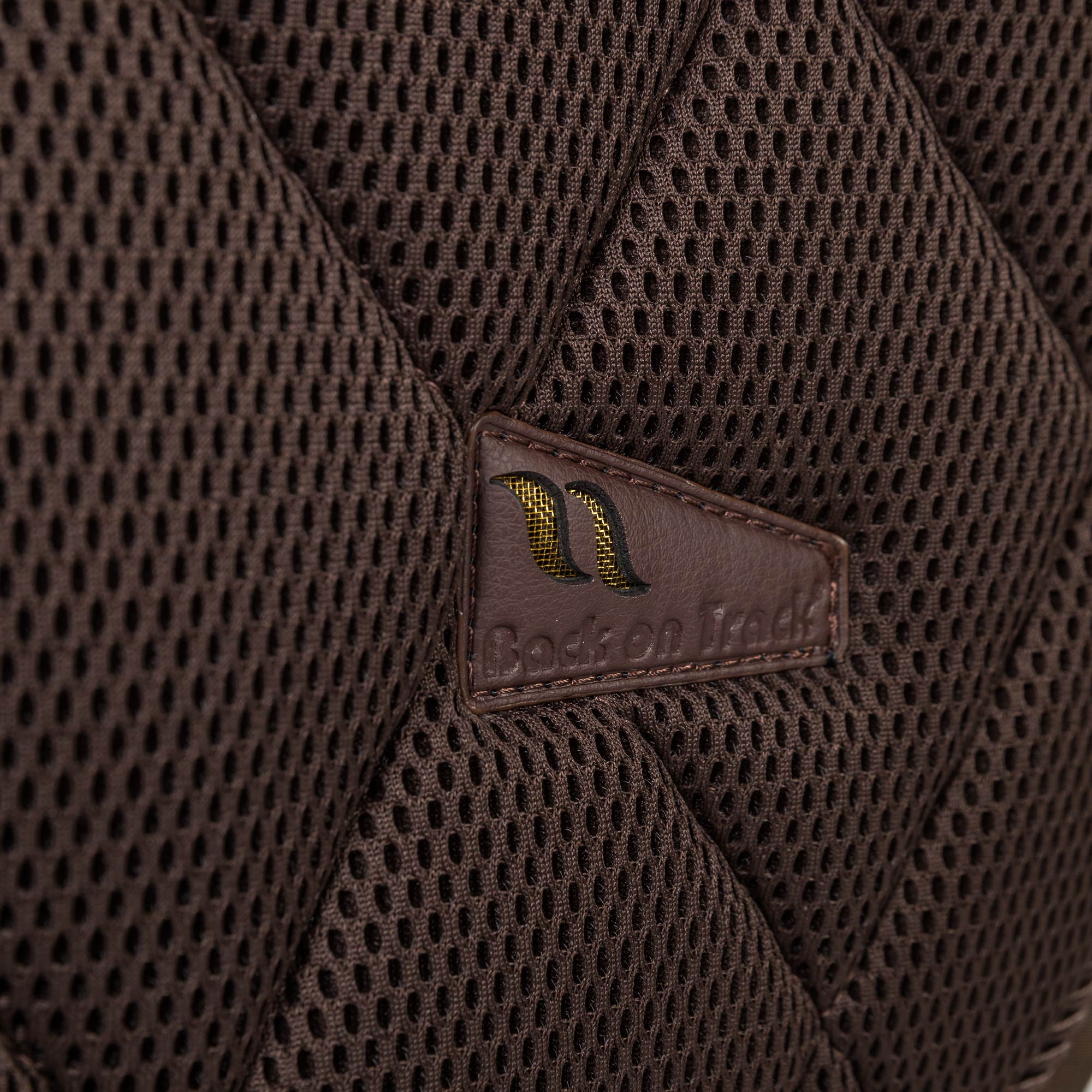 "AirFlow" Saddle Pad 3D Mesh Jumping - Brown