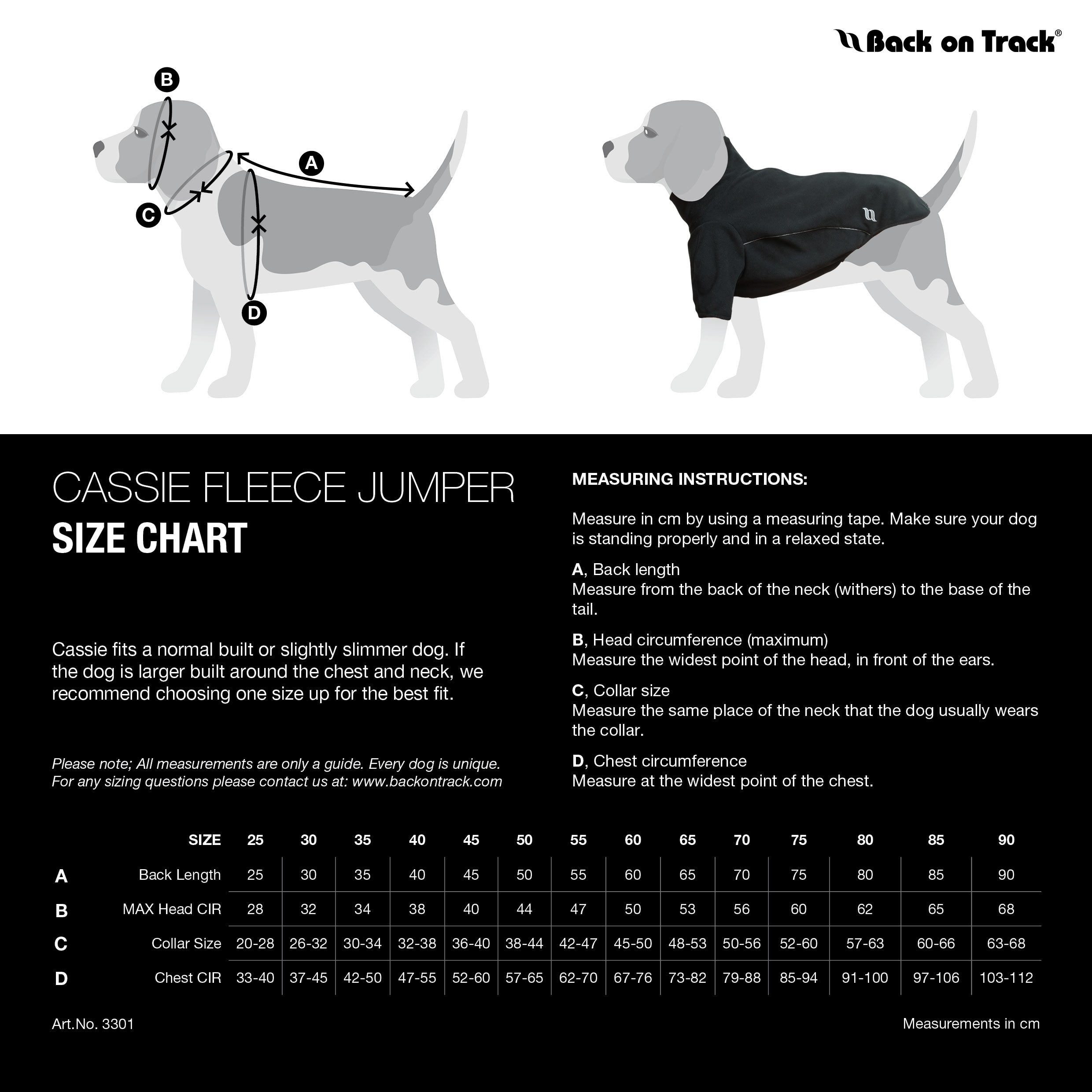 "Cassie" All-weather Jumper, no hanger