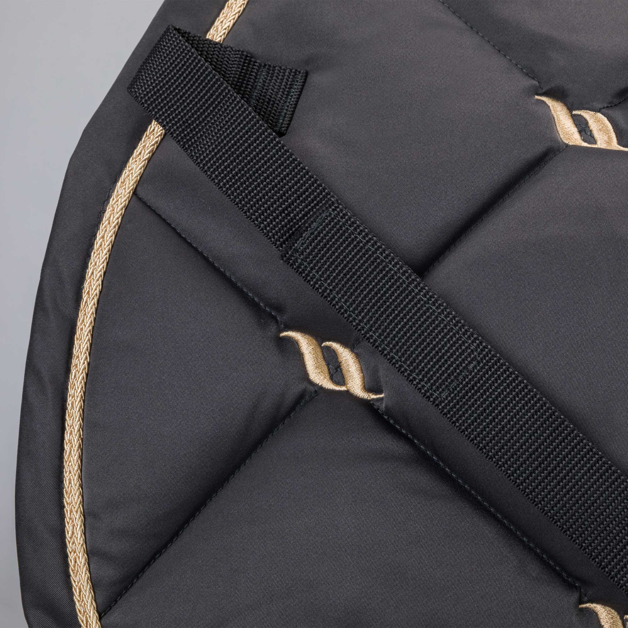 "Nights Collection" Saddle Pad Dressage Graphite - Full