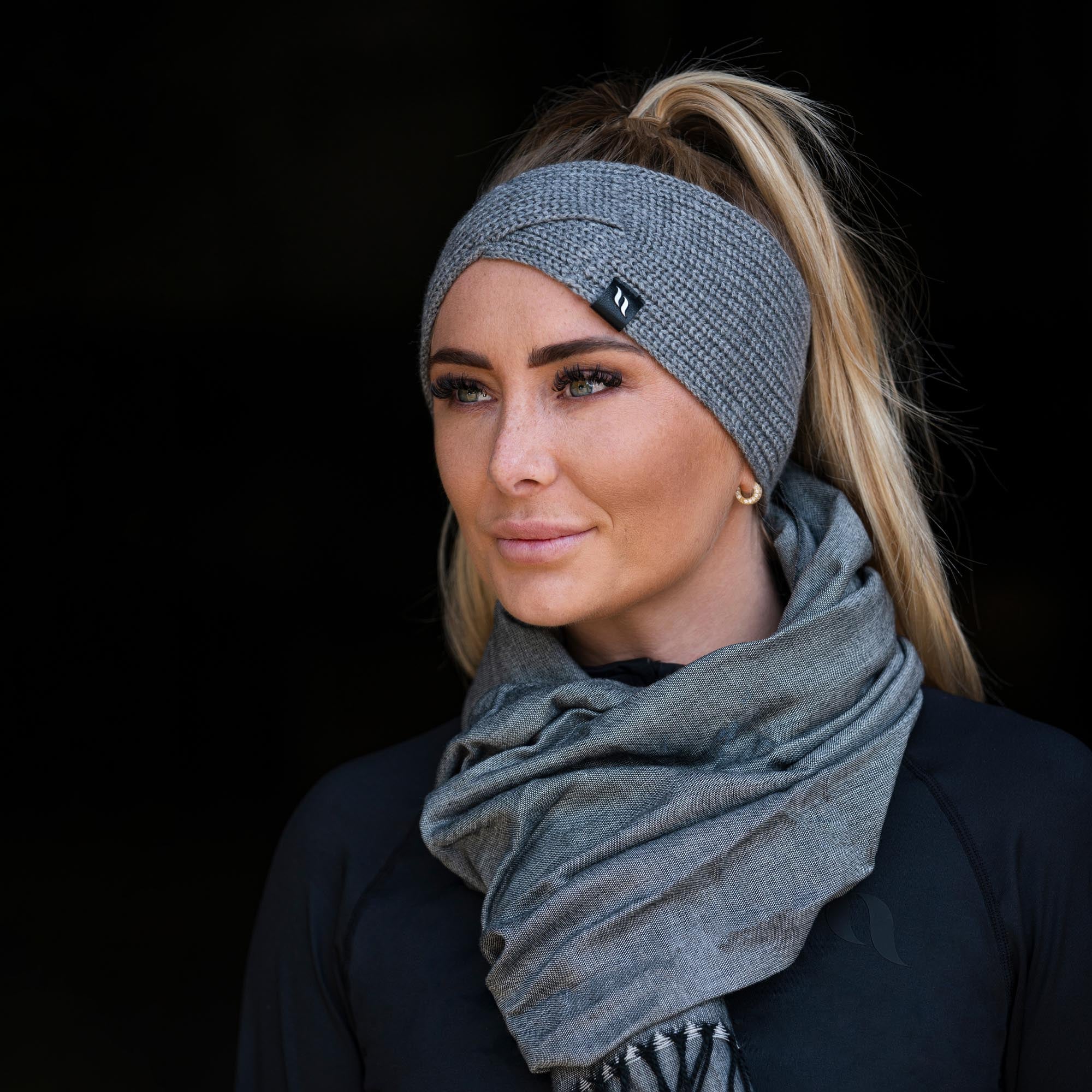 "Nora" woolblend twist headband