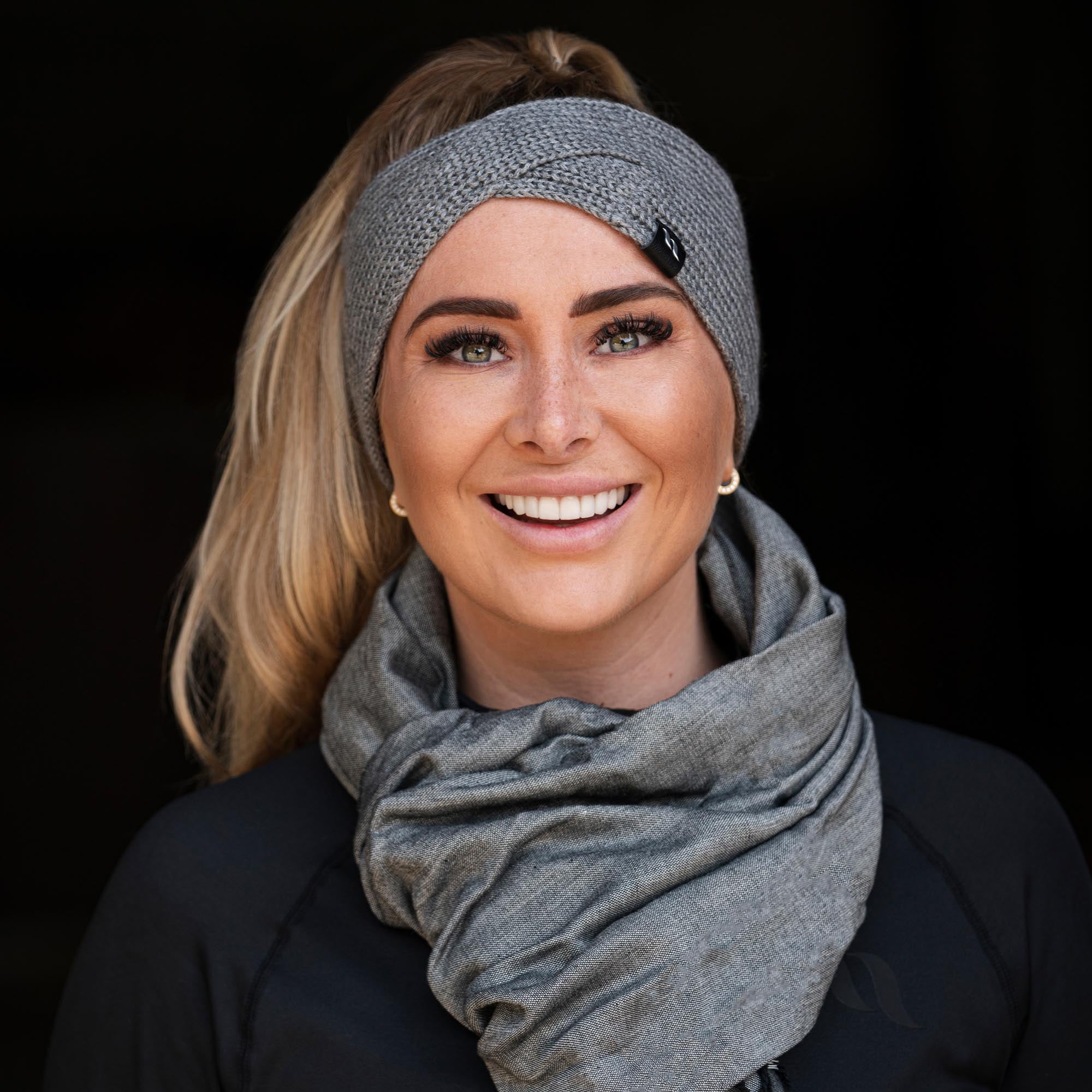 "Nora" woolblend twist headband