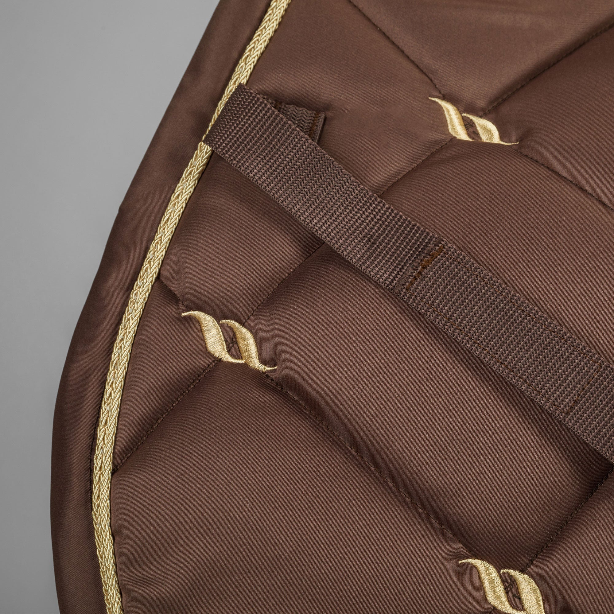 "Nights Collection" Saddle Pad Jumping Coffee