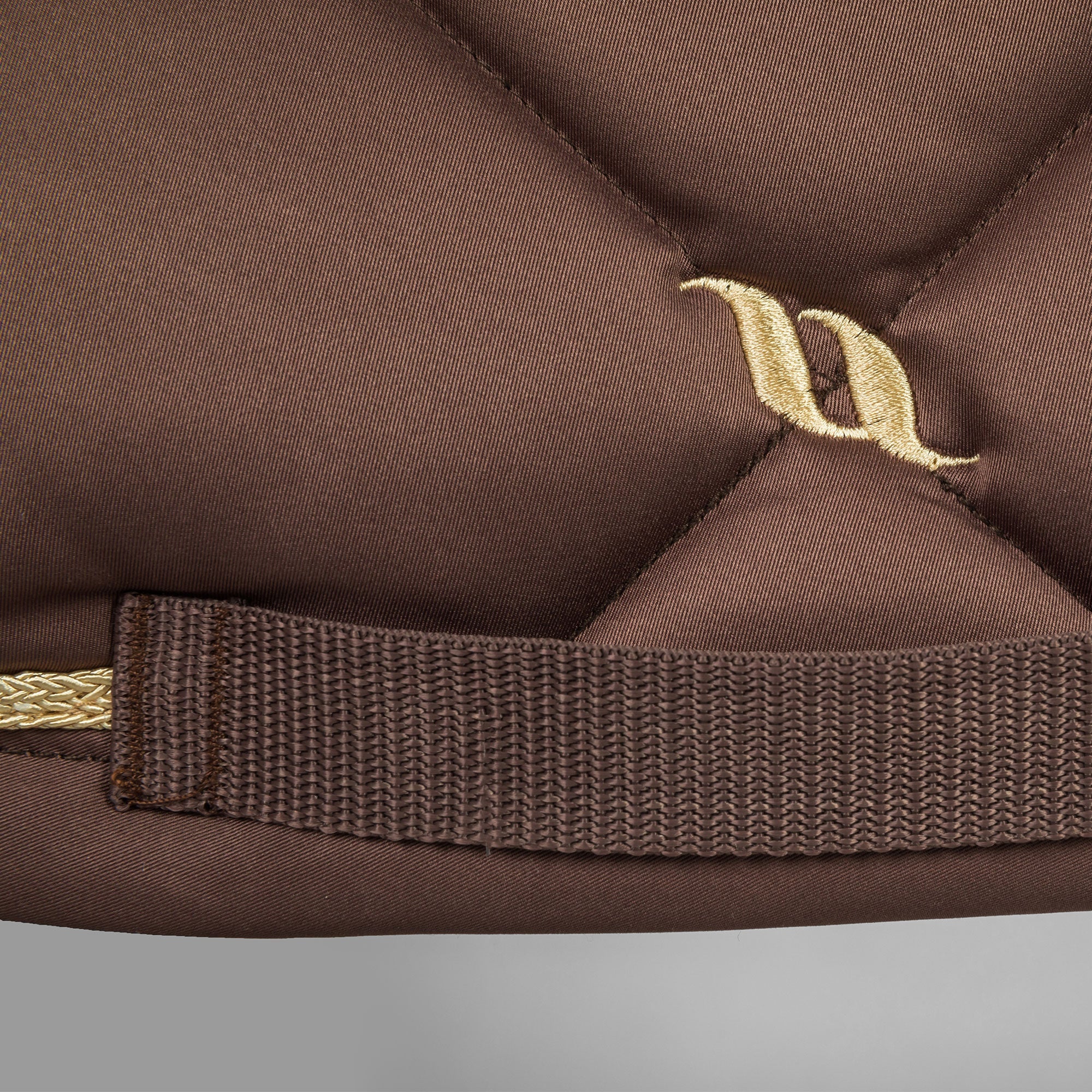 "Nights Collection" Saddle Pad Jumping Coffee