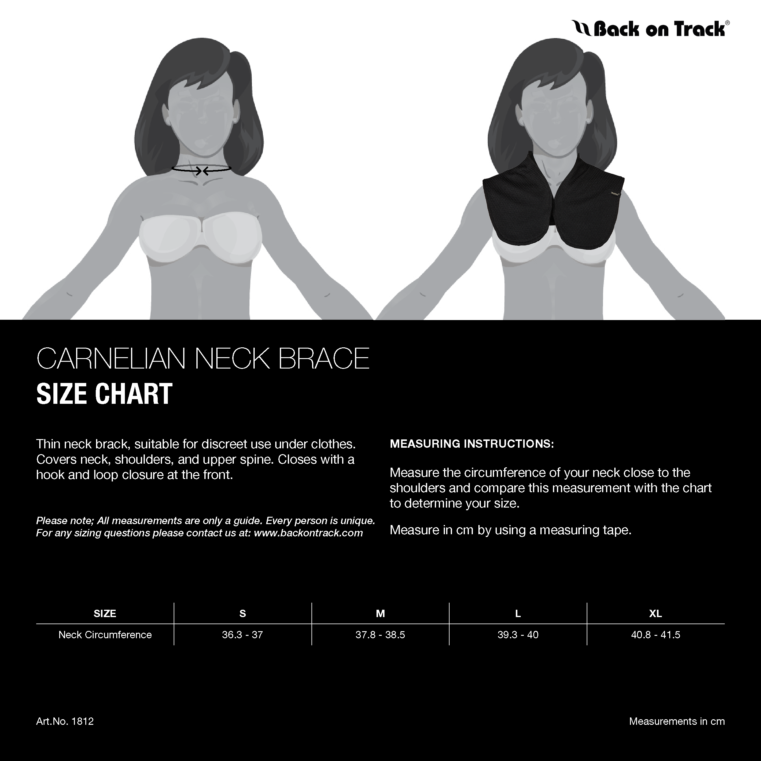 "Carnelian" Neck Brace