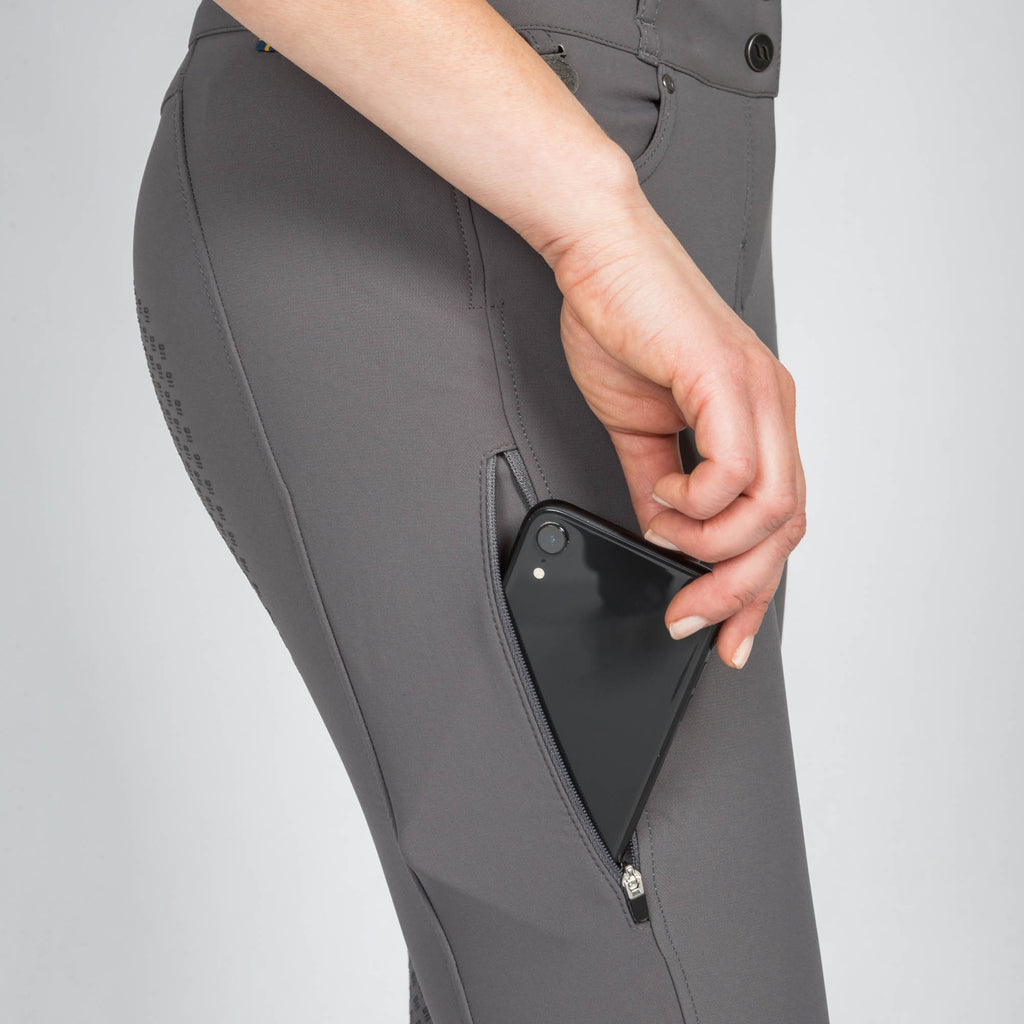 "Julia" W's KS Riding Breeches - Grey