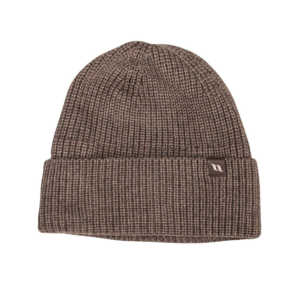"Ava" wool blend beanie with cuff