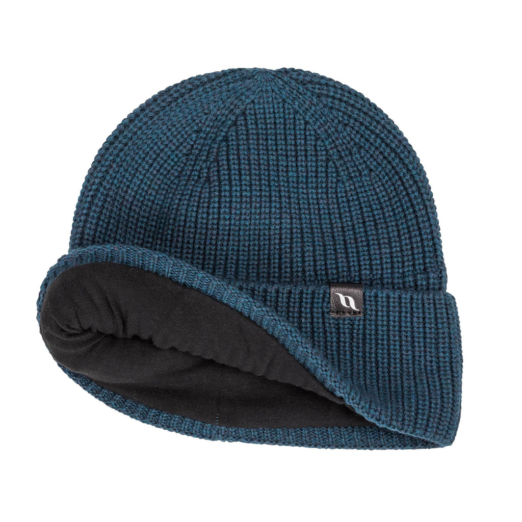 "Ava" wool blend beanie with cuff