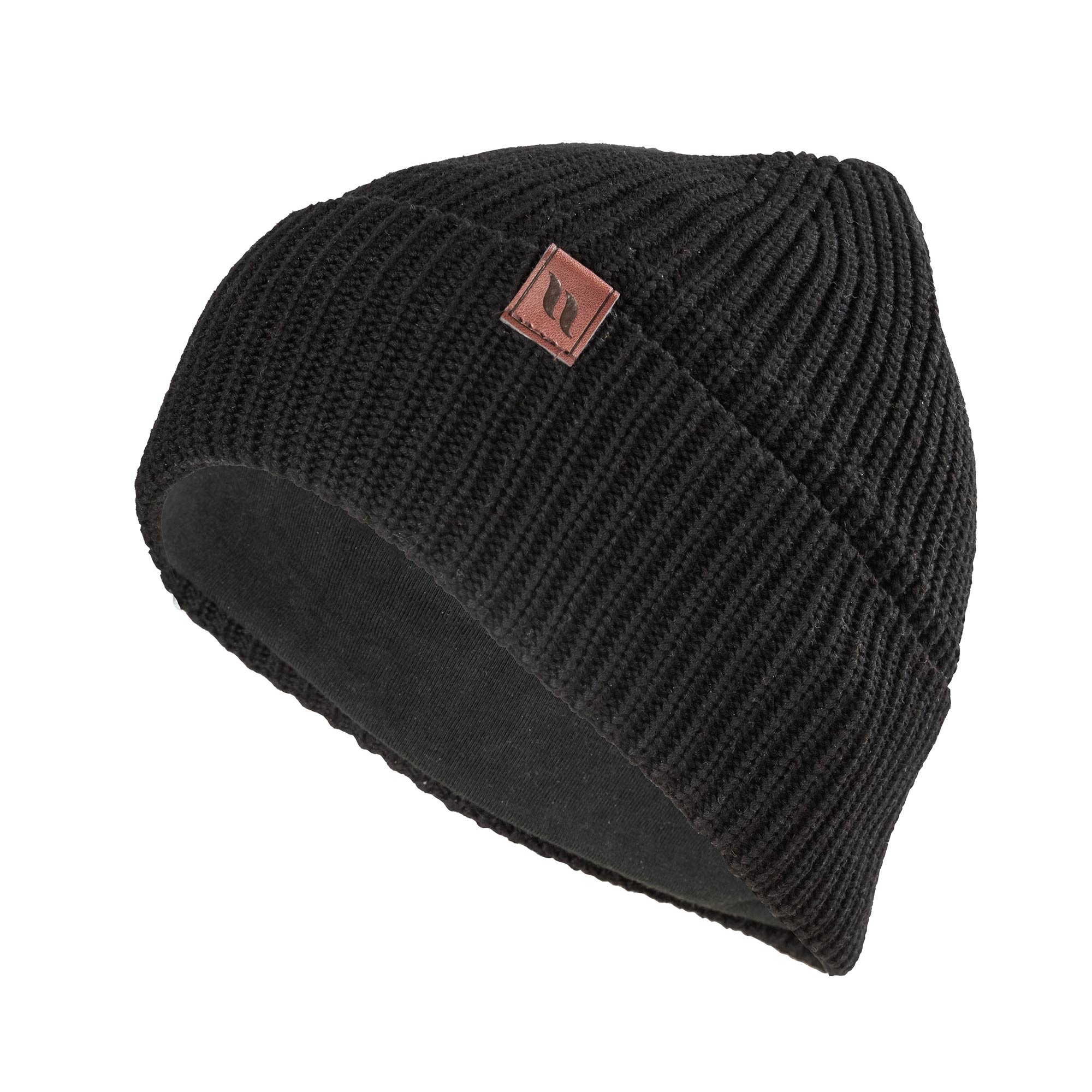 "Mason" cotton beanie with cuff