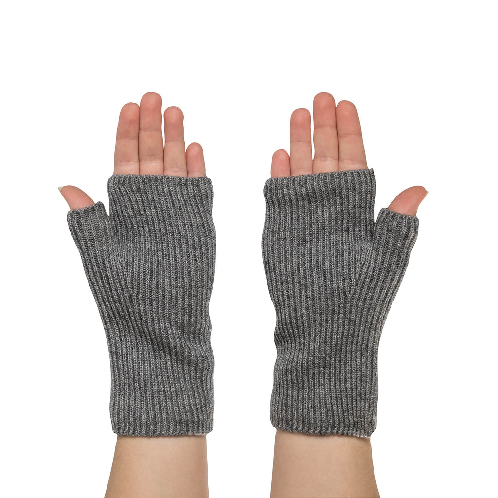 "Ash" knitted wrist gaiters