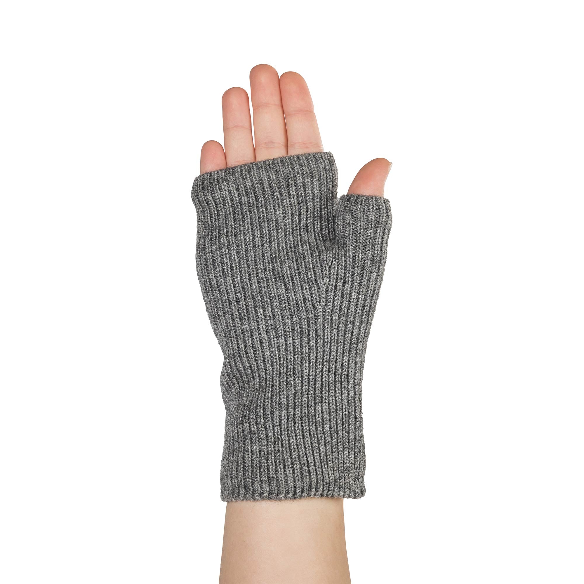 "Ash" knitted wrist gaiters