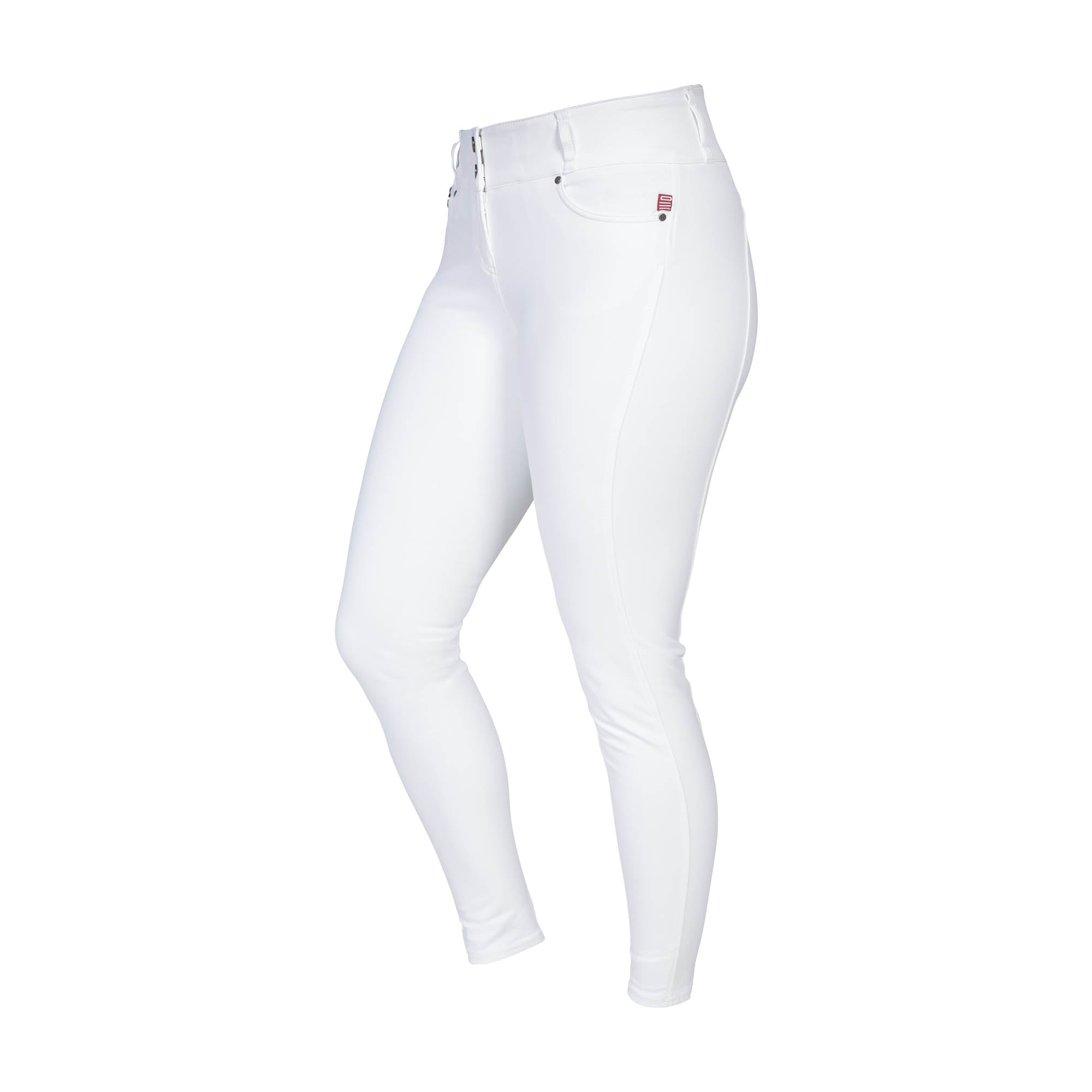 "Julia" W's FS Riding Breeches - White