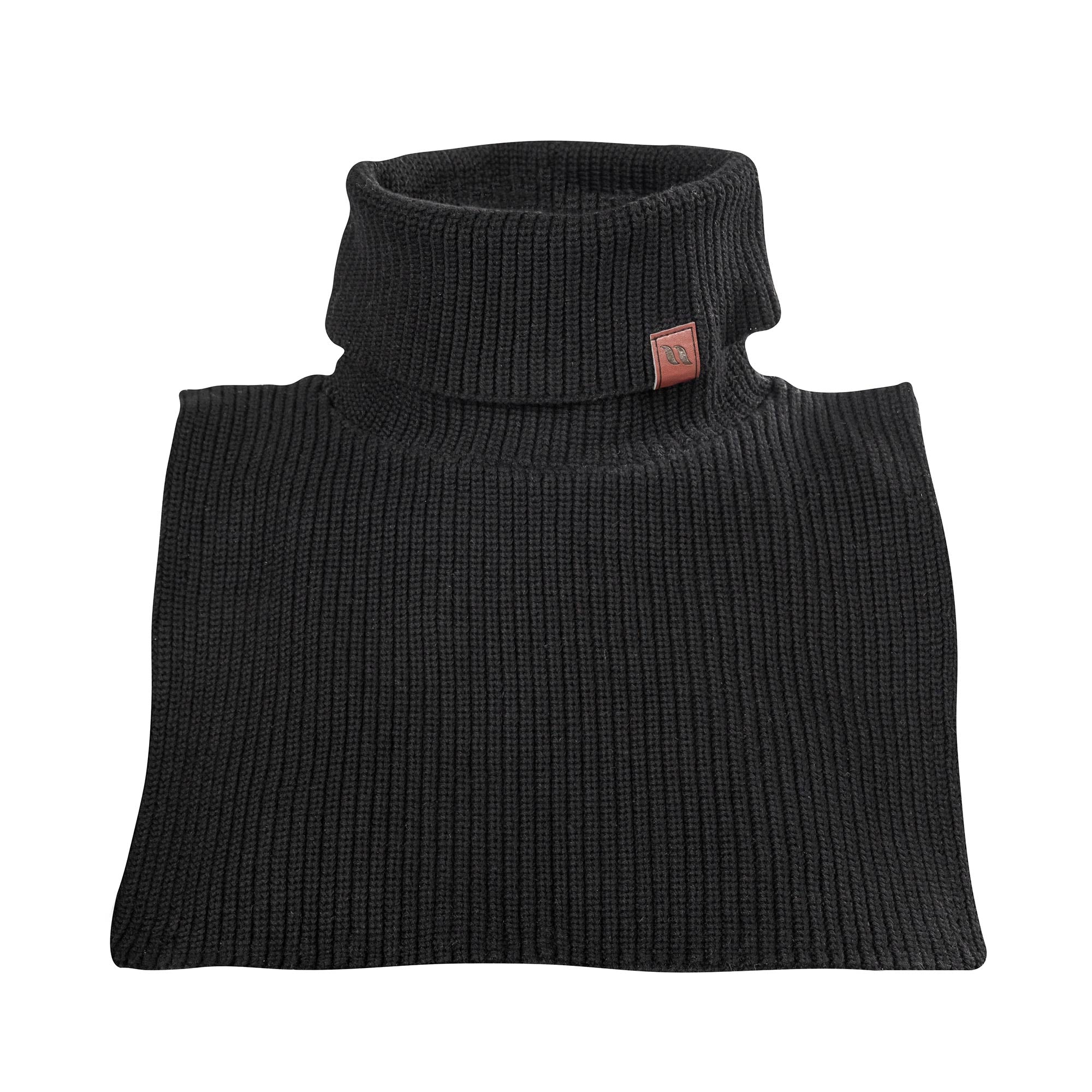 "Blair" turtleneck cotton collar