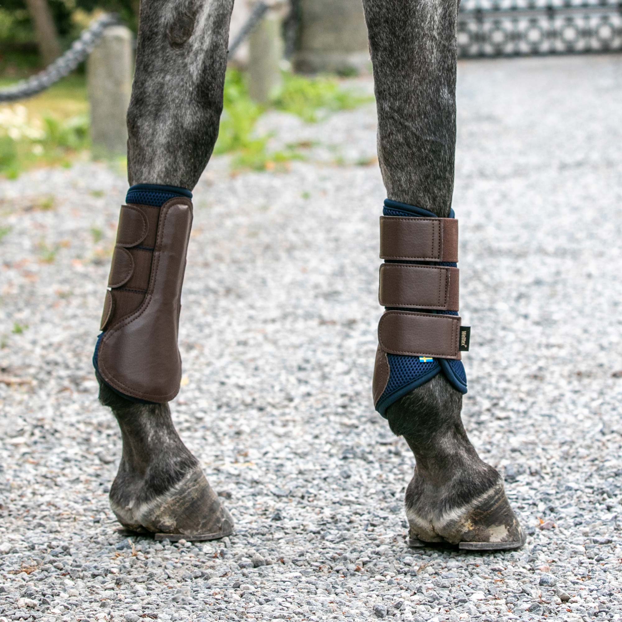 "AirFlow" Brush Boots - Blue