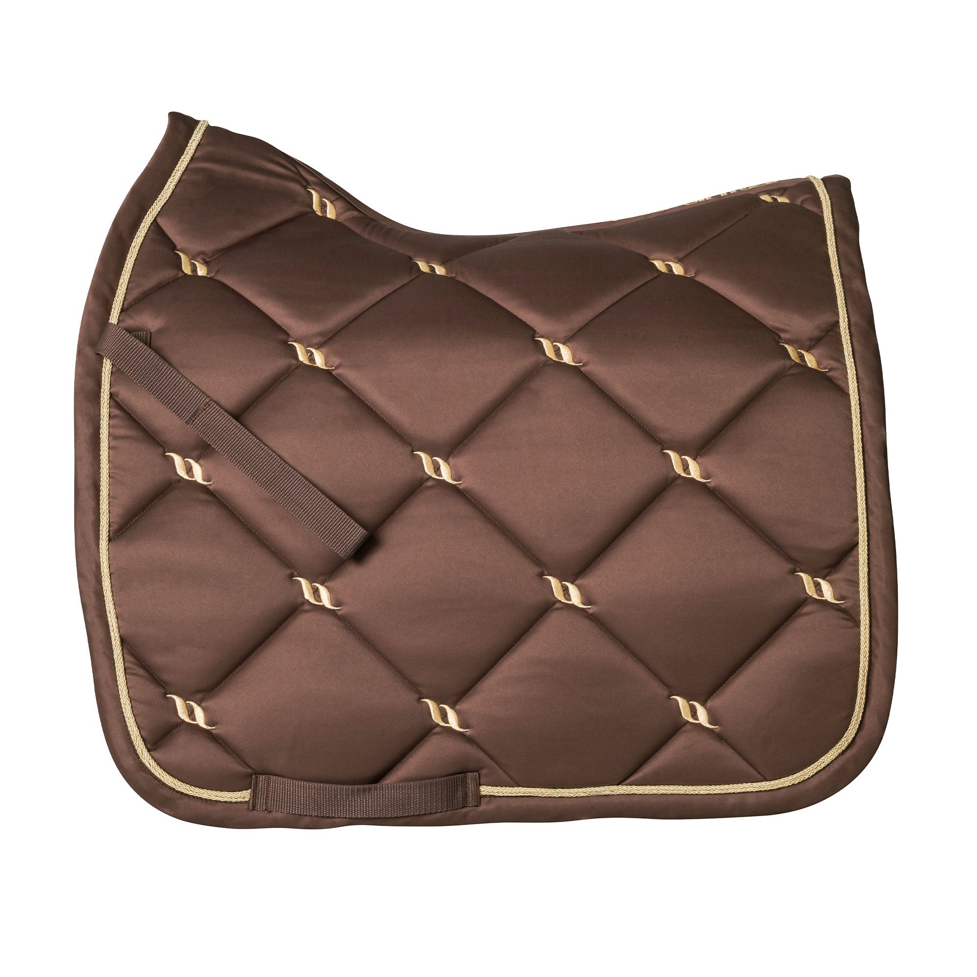 "Nights Collection" Saddle Pad Dressage Coffee