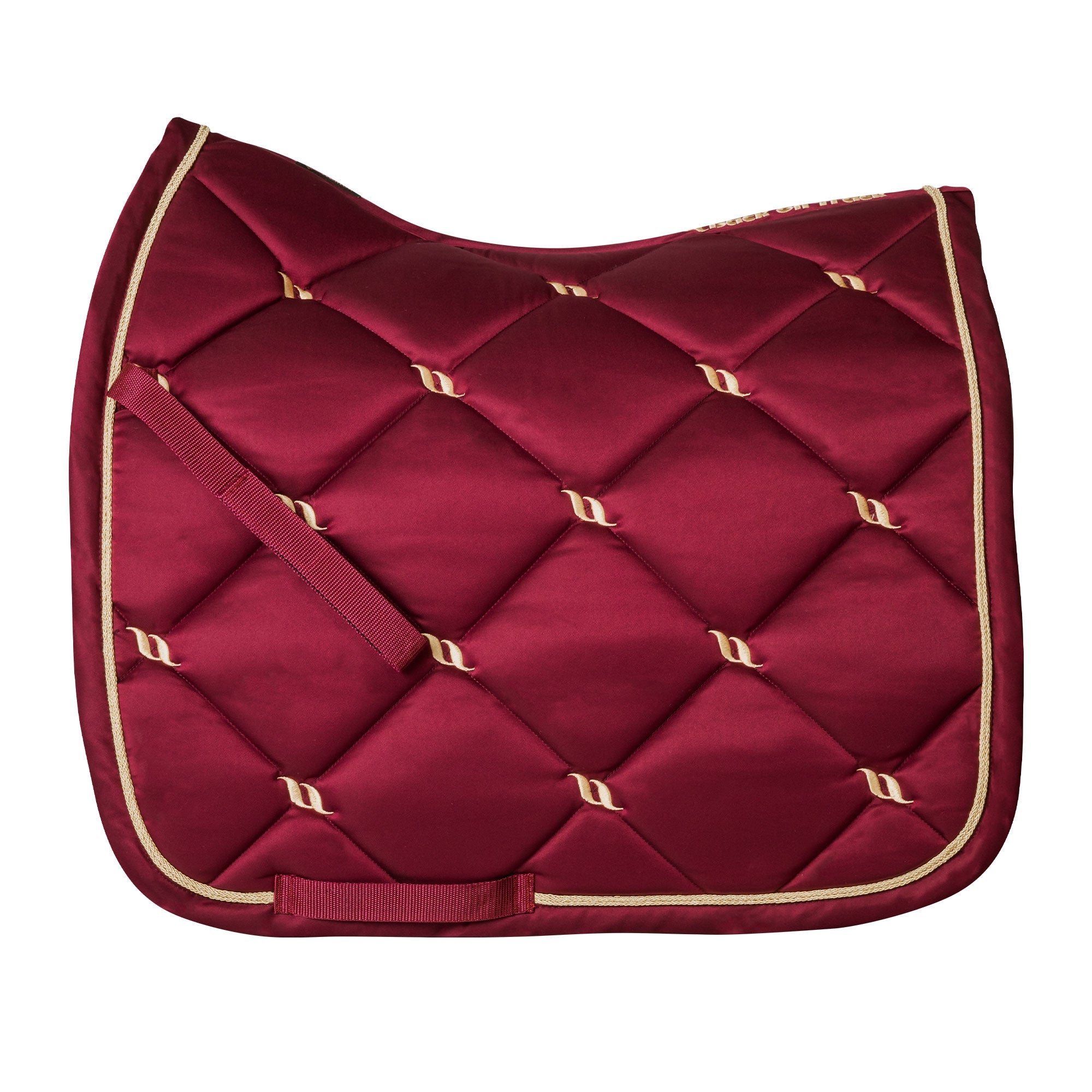 "Nights Collection" Saddle Pad Dressage Dark Red
