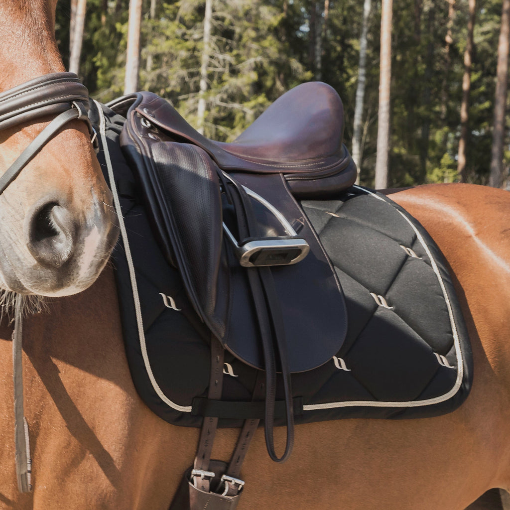 "Nights Collection" Saddle Pad Dressage Black