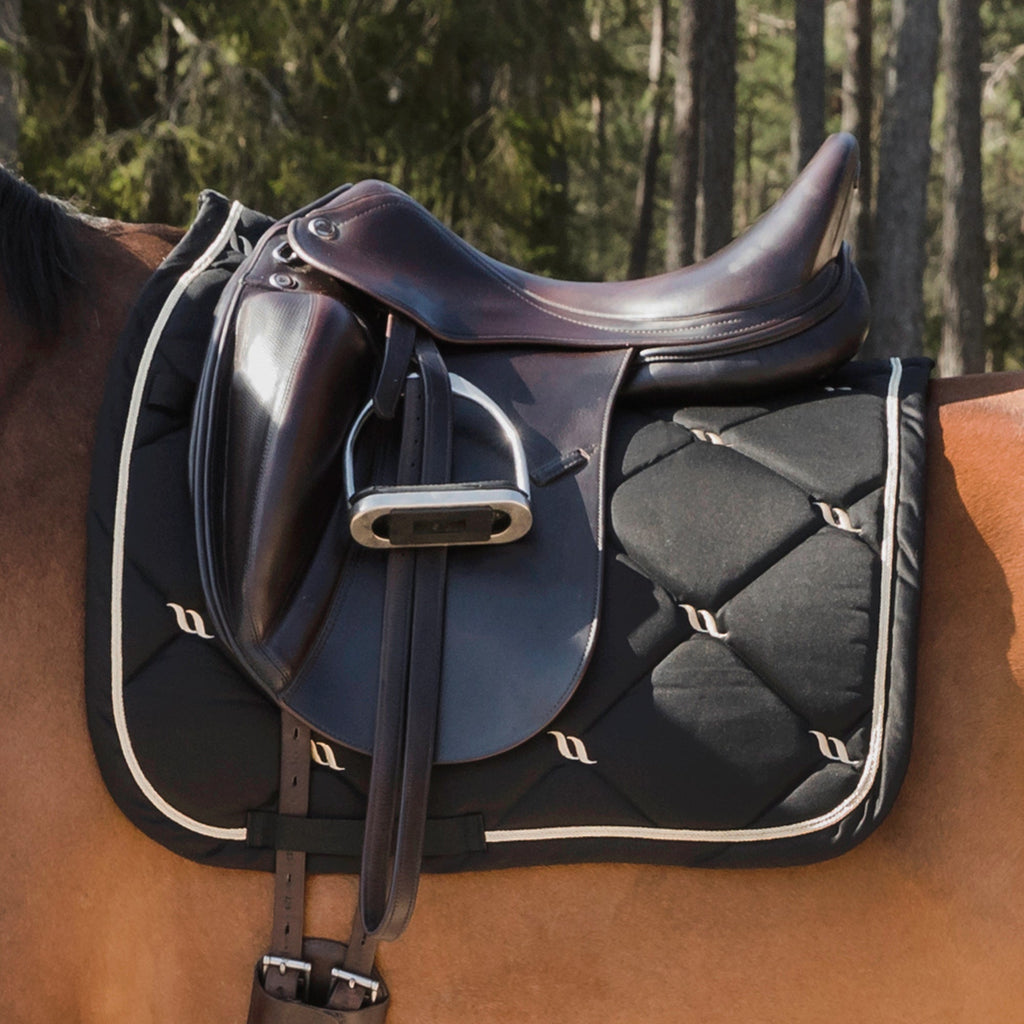 "Nights Collection" Saddle Pad Dressage Black