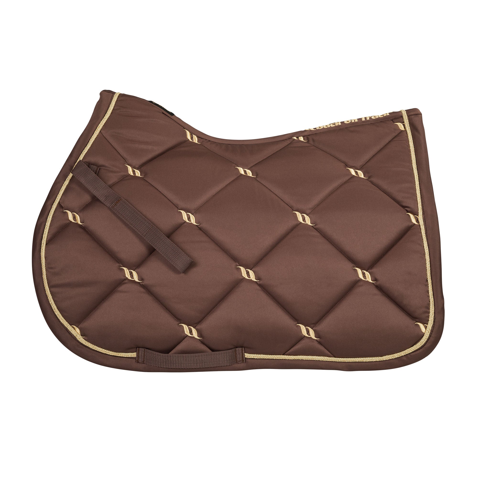 "Nights Collection" Saddle Pad Jumping Coffee