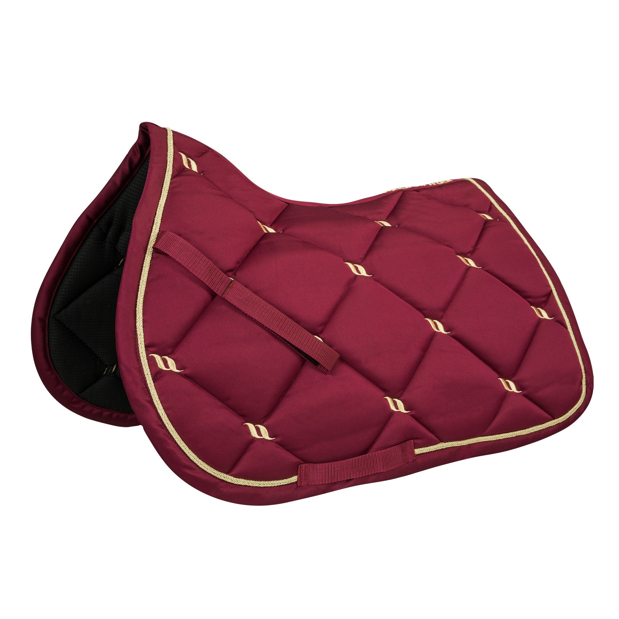 "Nights Collection" Saddle Pad Jumping Dark Red